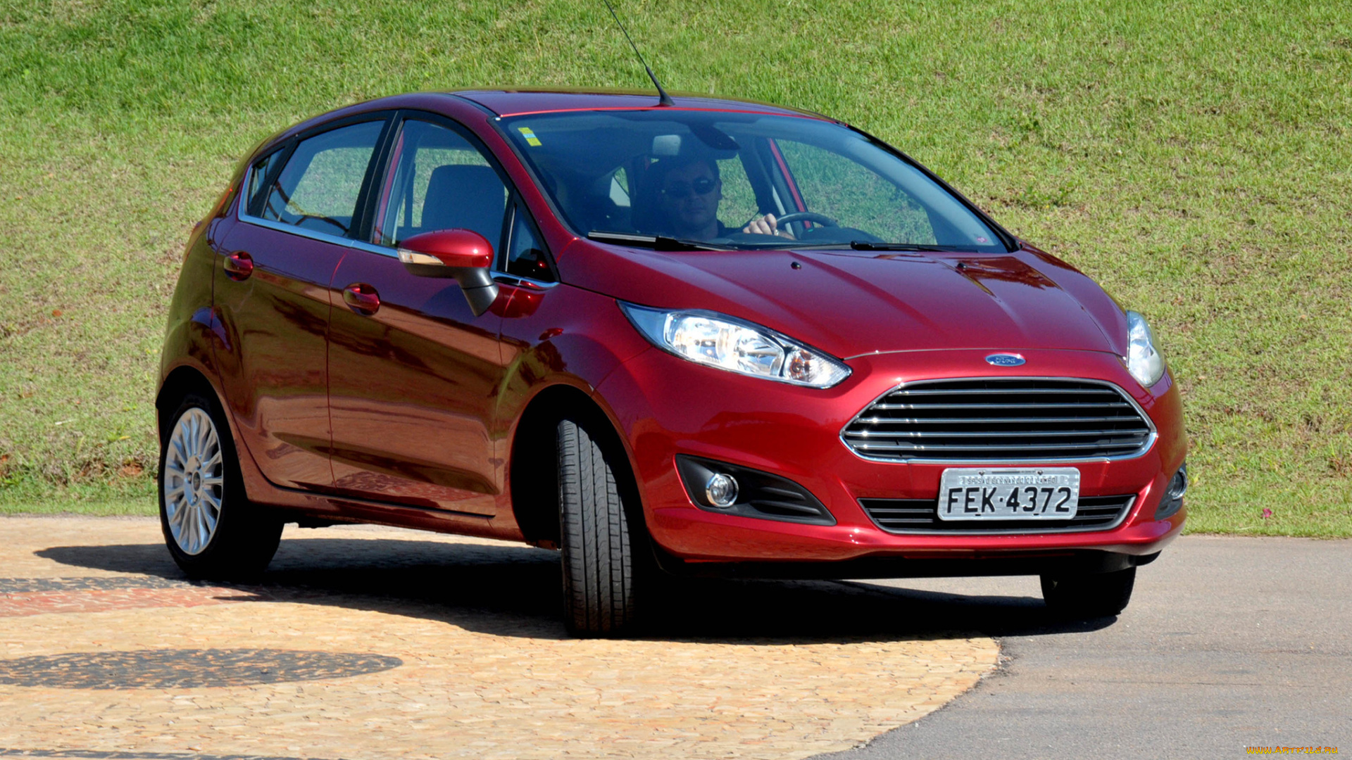 автомобили, ford, fiesta, br-spec, 2013г, красный