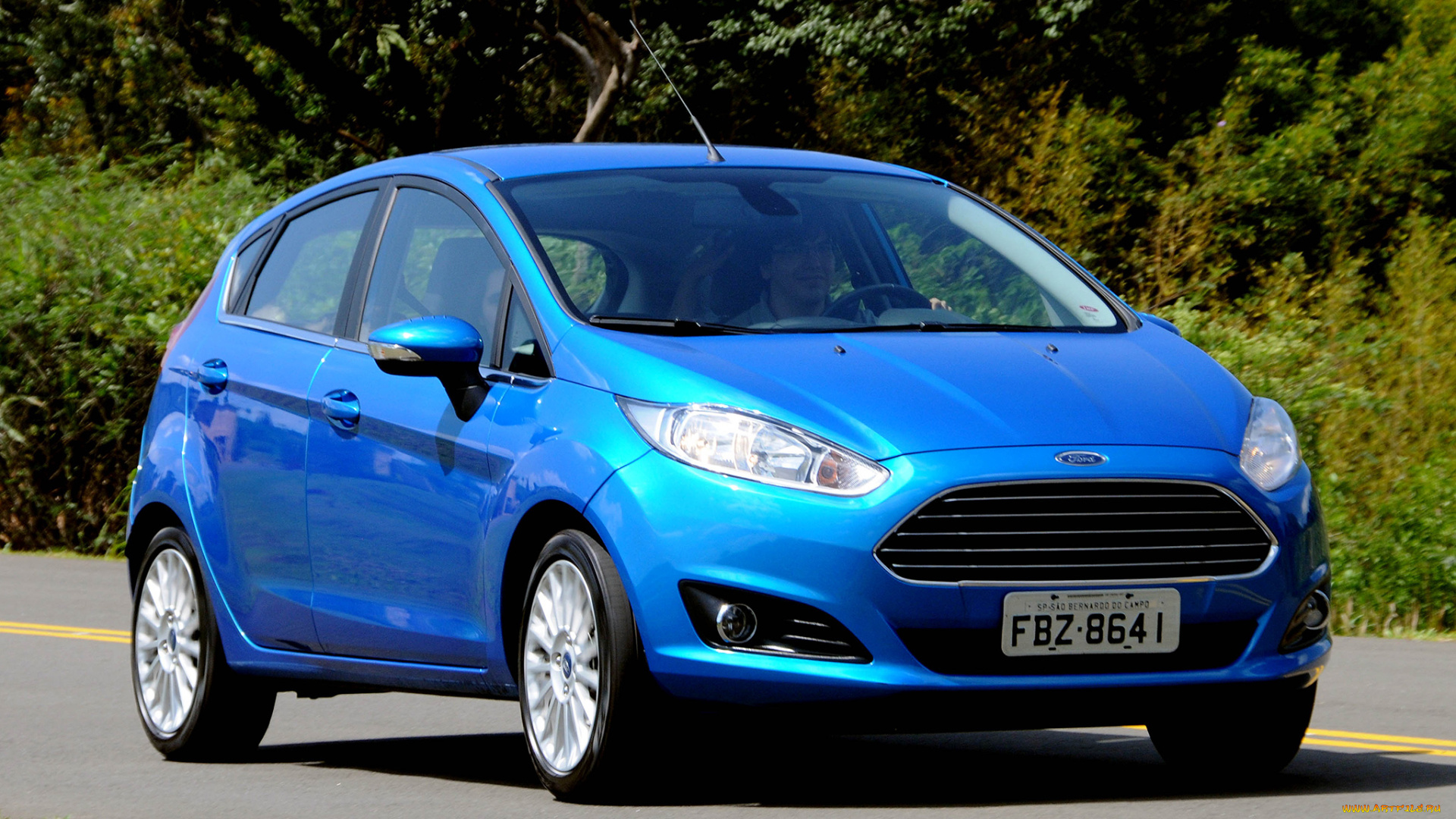 автомобили, ford, fiesta, br-spec, 2013г, синий