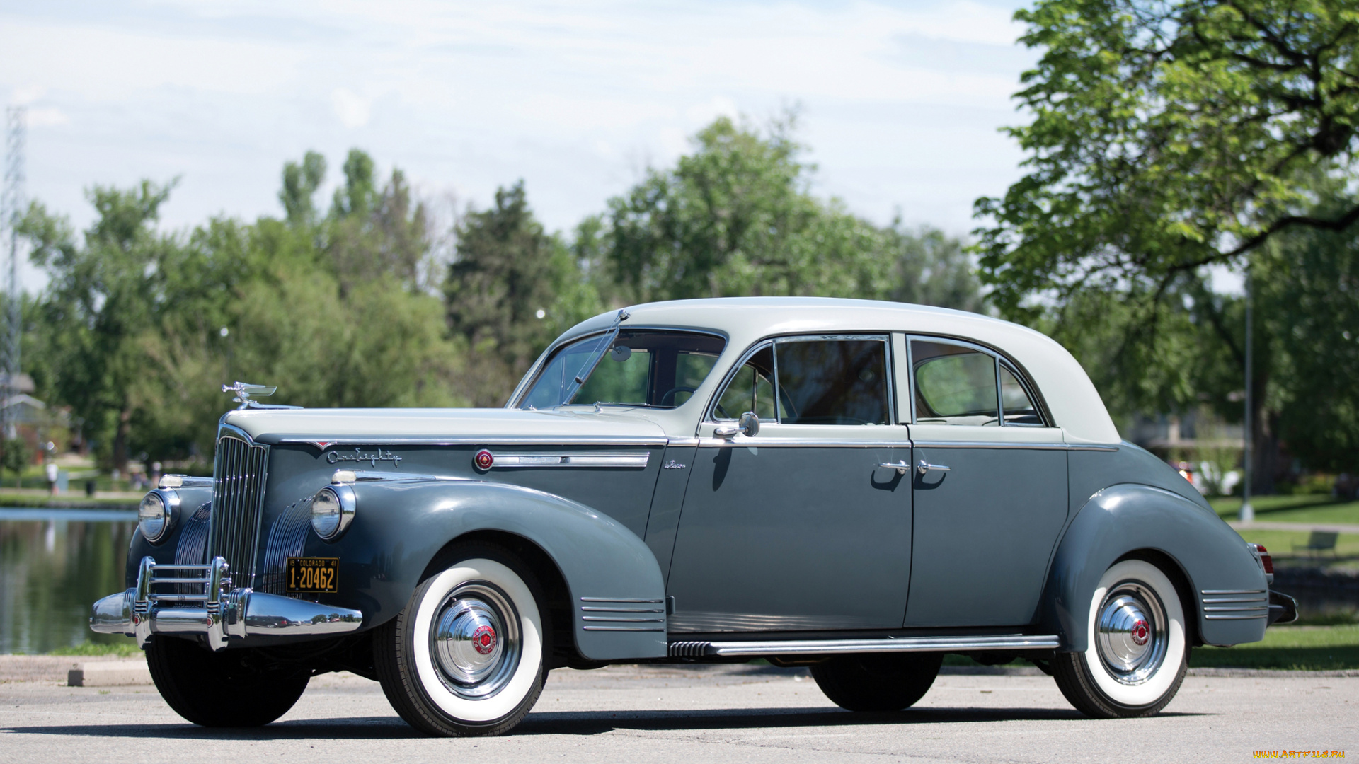 автомобили, packard, 1941г, 180, custom, super, eight, sport, brougham, lebaron