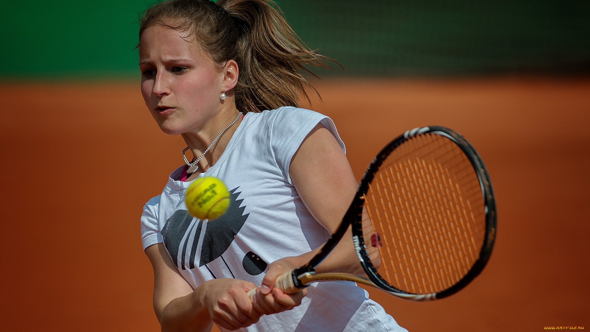 kastner, steffi, спорт, теннис, девушка, ракетка, корт