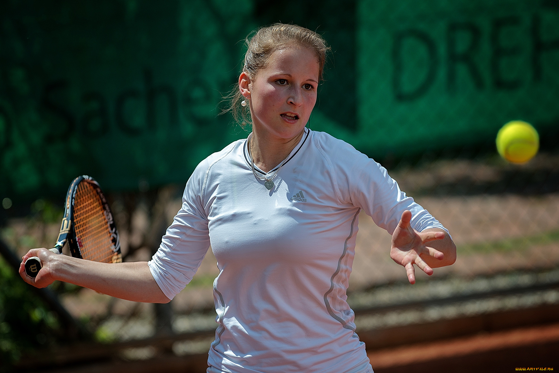 kastner, steffi, спорт, теннис, девушка, ракетка, корт