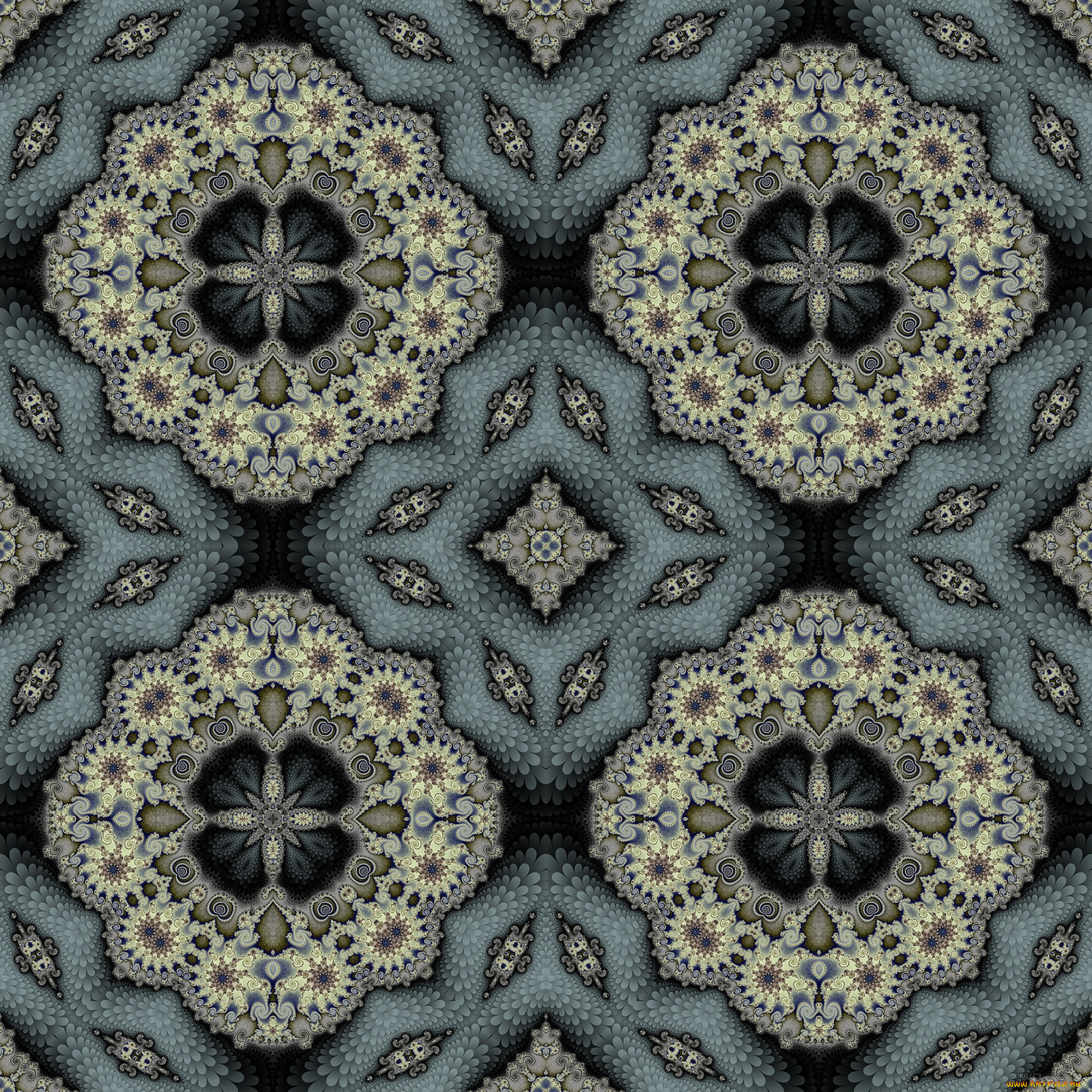 3д, графика, fractal, , фракталы, фон, узор, цвета