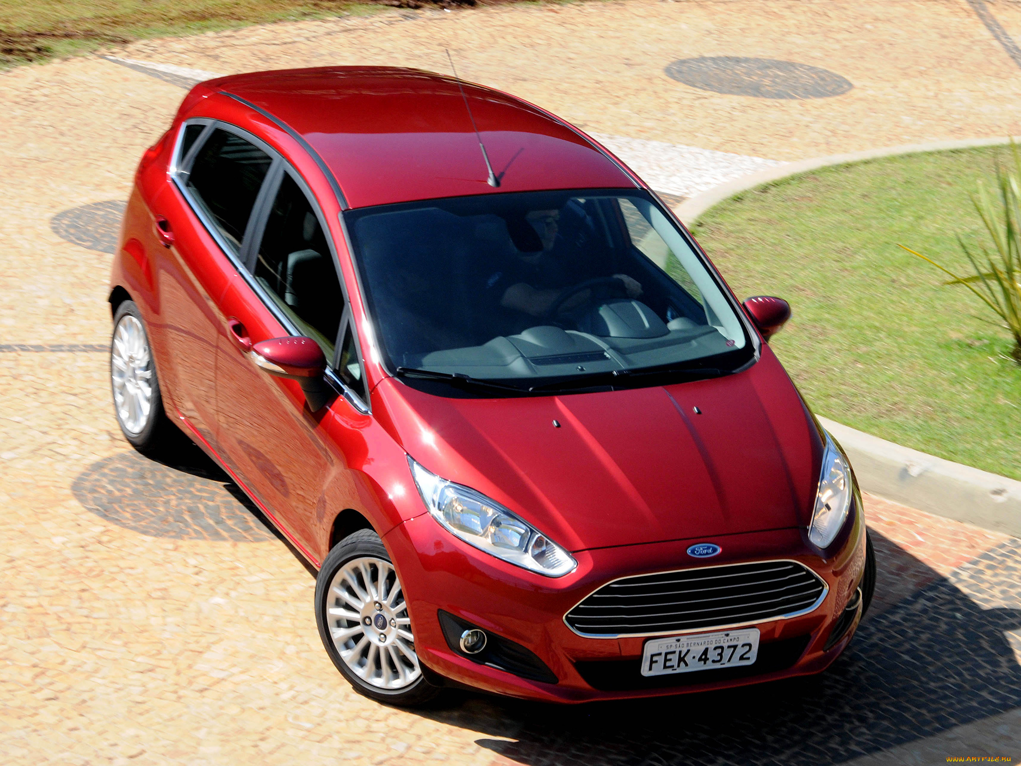 автомобили, ford, fiesta, br-spec, 2013г, красный