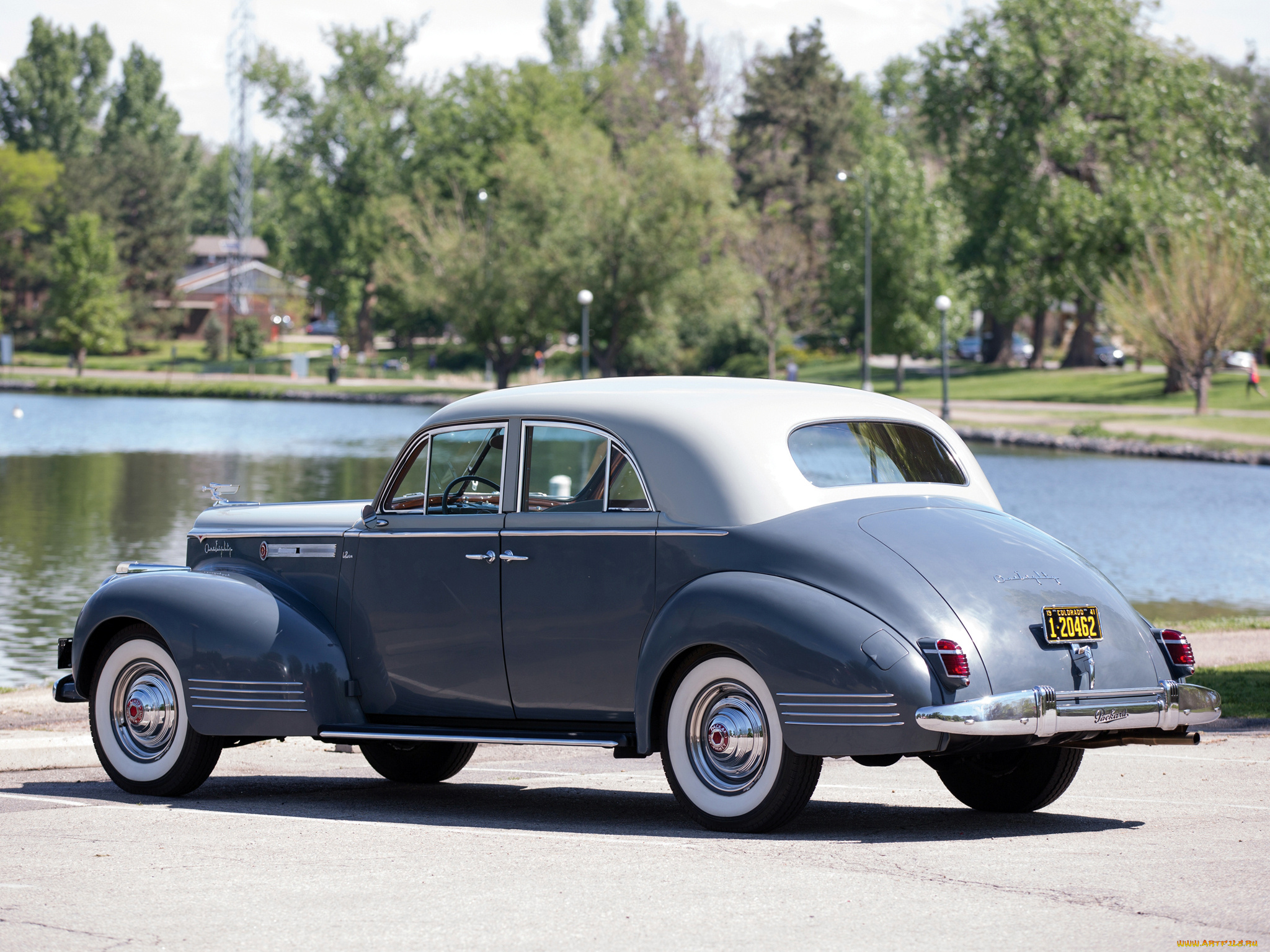 автомобили, packard, 1941г, 180, custom, super, eight, sport, brougham, lebaron