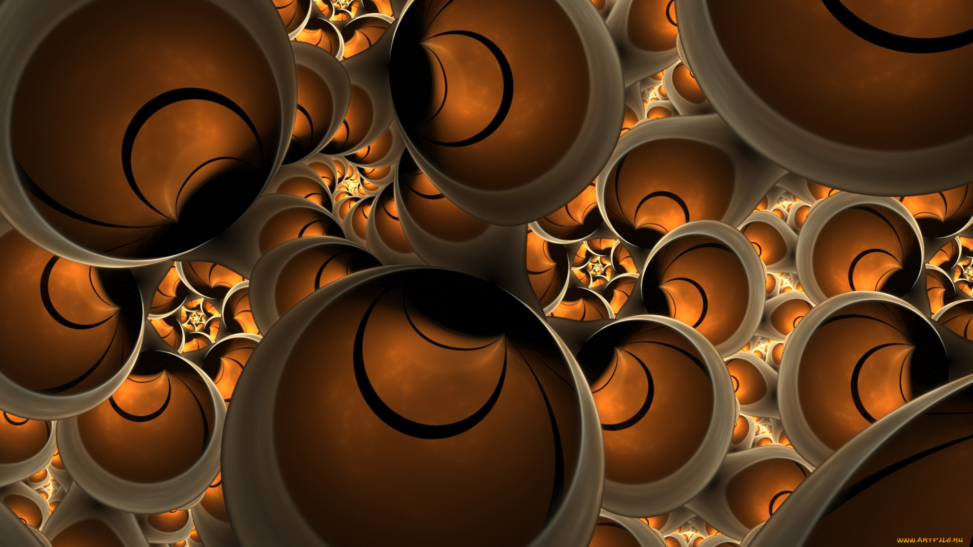 3д, графика, фракталы, , fractal, фон, узор, цвета