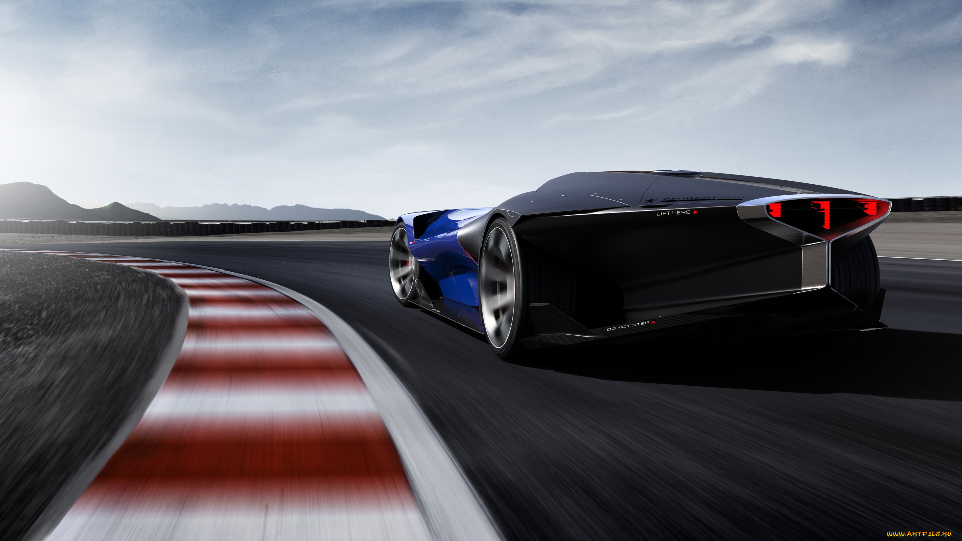 автомобили, peugeot, 2016г, concept, r, hybrid, l500