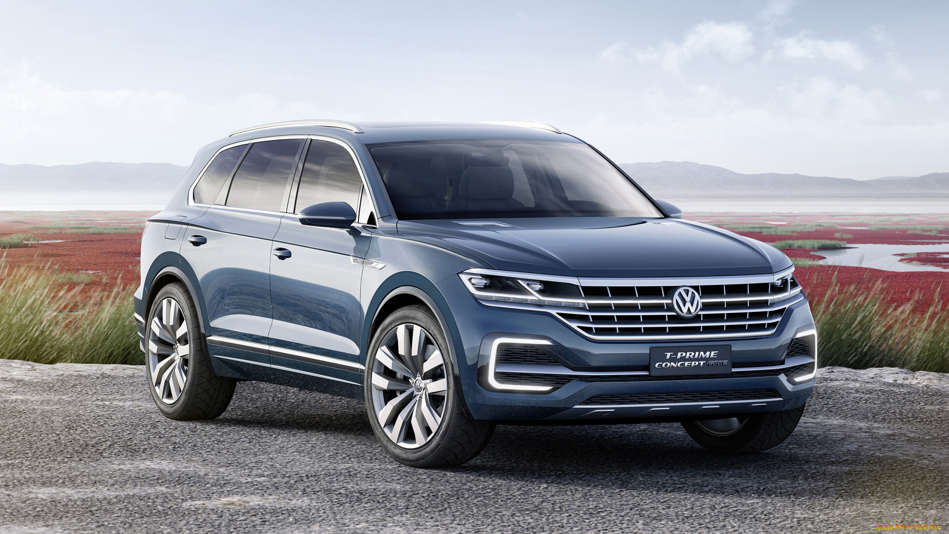 volkswagen, t-prime, gte, concept, 2016, автомобили, volkswagen, gte, crossover, 2016, concept, t-prime