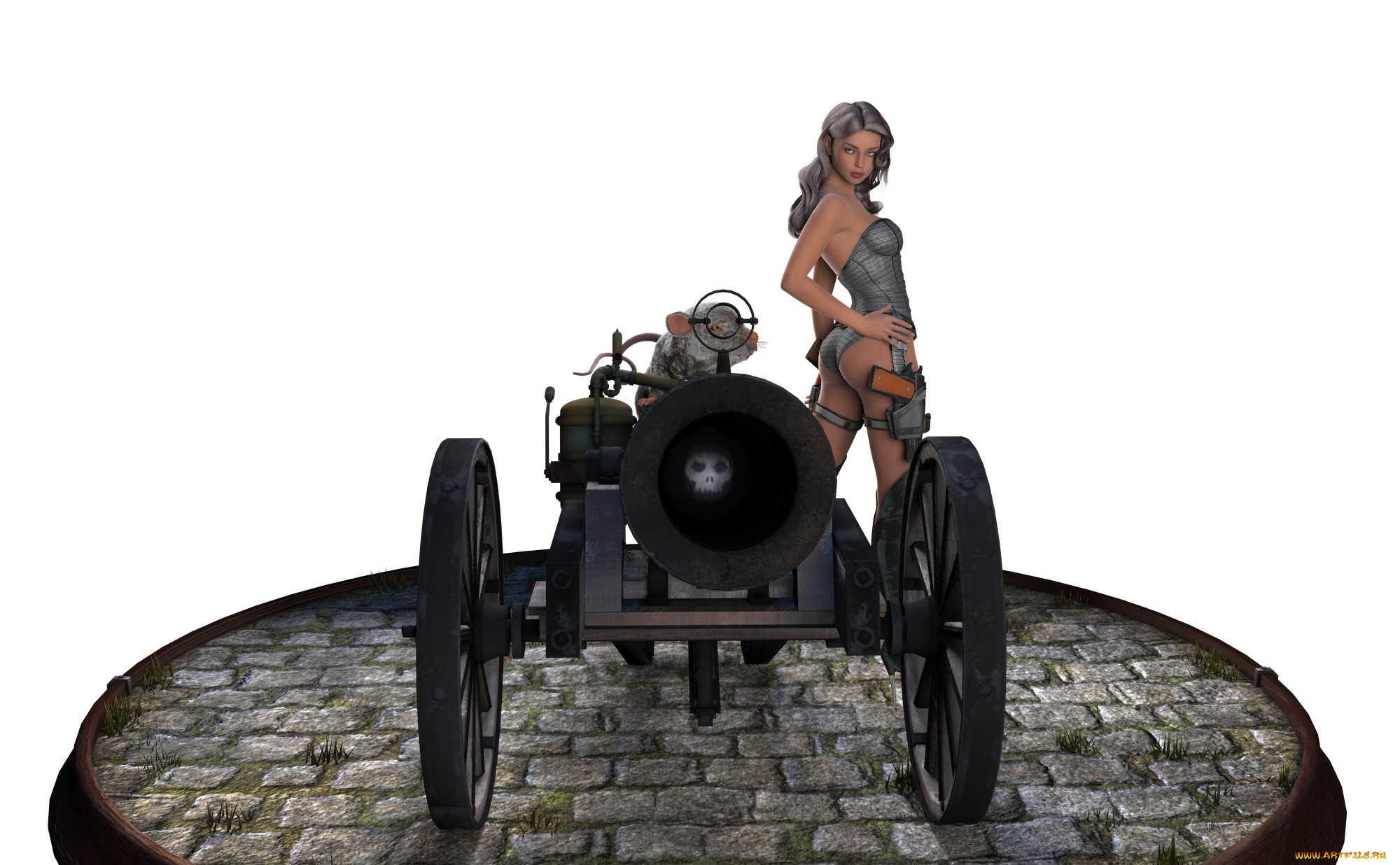 3д, графика, люди, , people, девушка, взгляд, фон