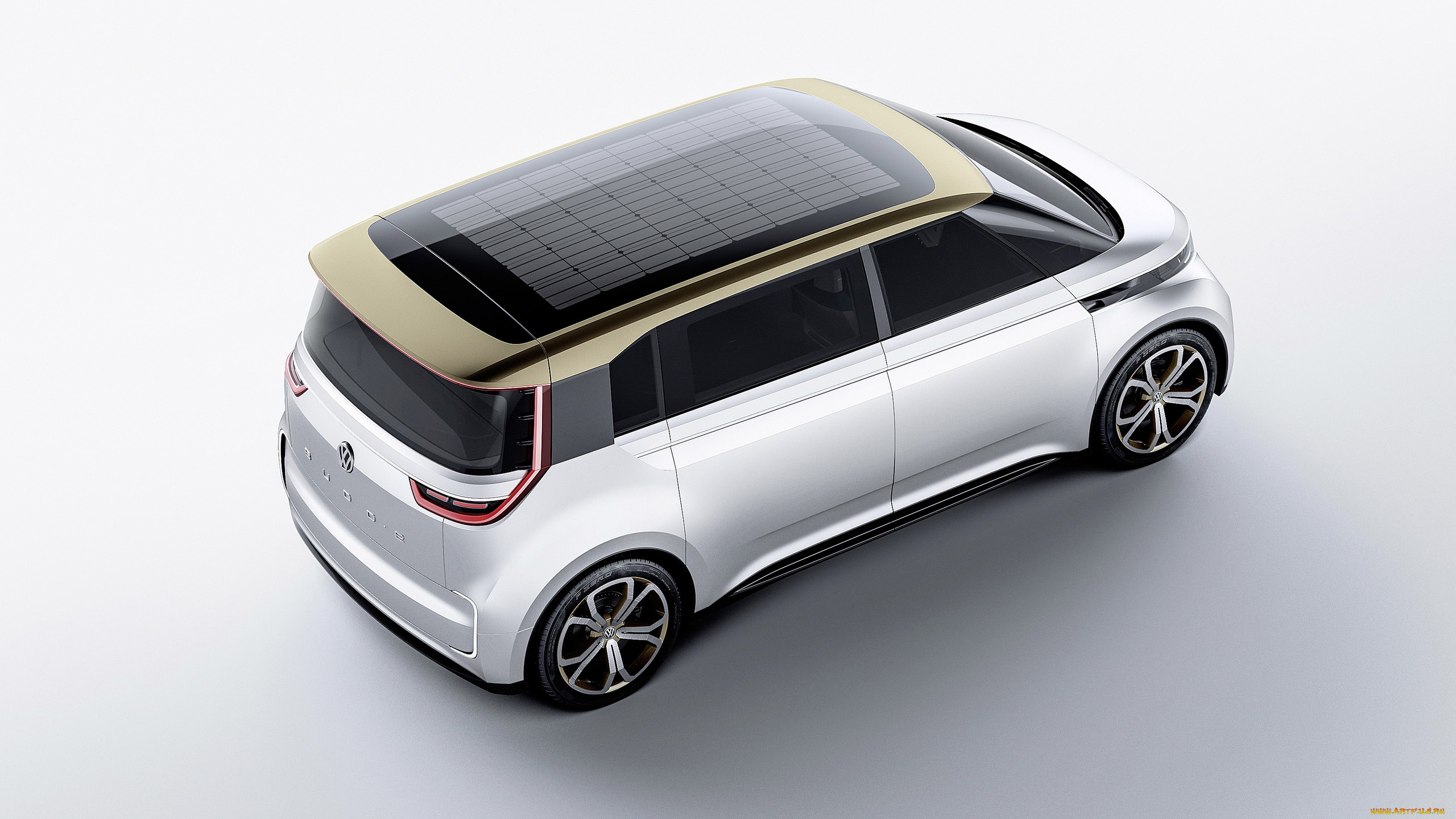 volkswagen, budd-e, concept, 2016, автомобили, 3д, concept, budd-e, графика, белый, 2016, volkswagen