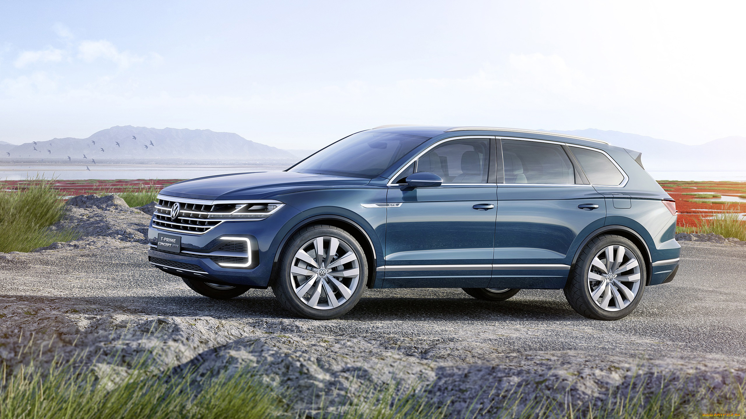 volkswagen, t-prime, gte, concept, 2016, автомобили, volkswagen, gte, t-prime, crossover, concept, 2016