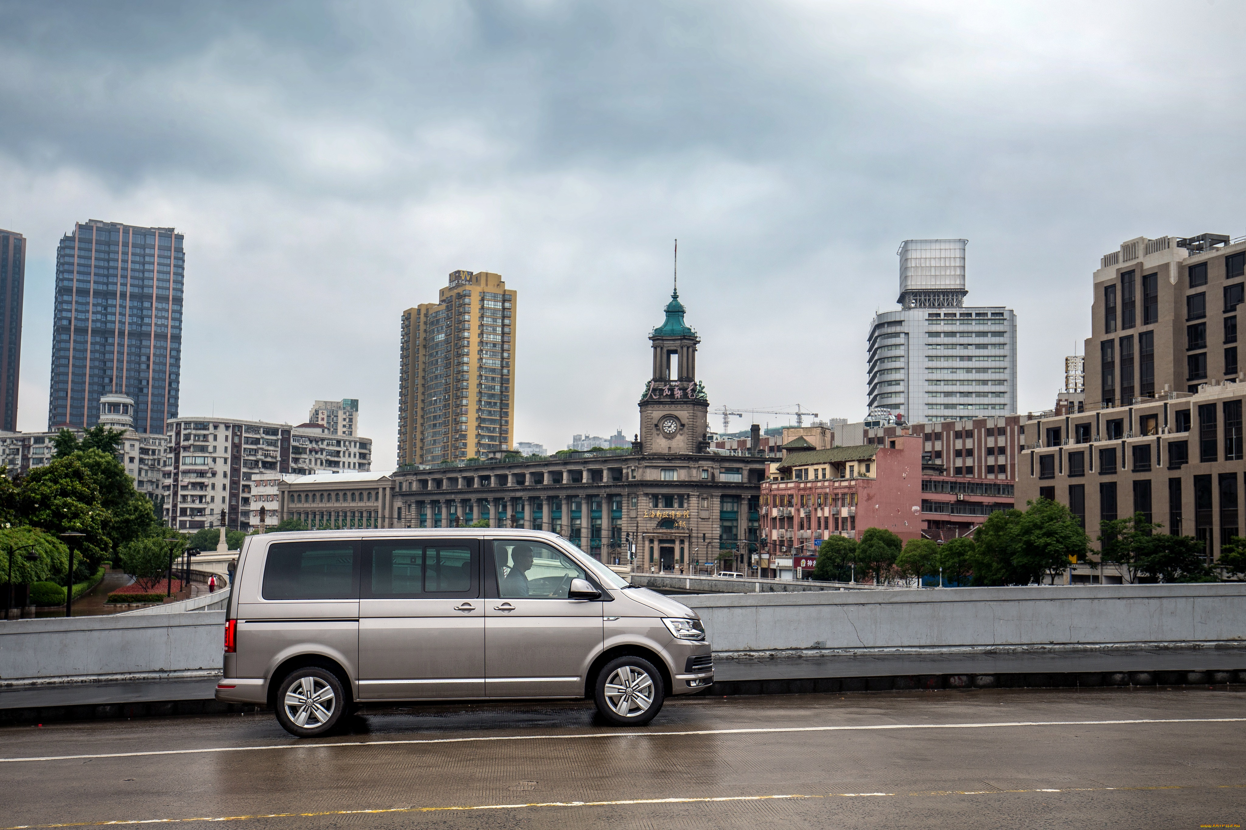 автомобили, volkswagen, multivan, worldwide, t6, 2015г