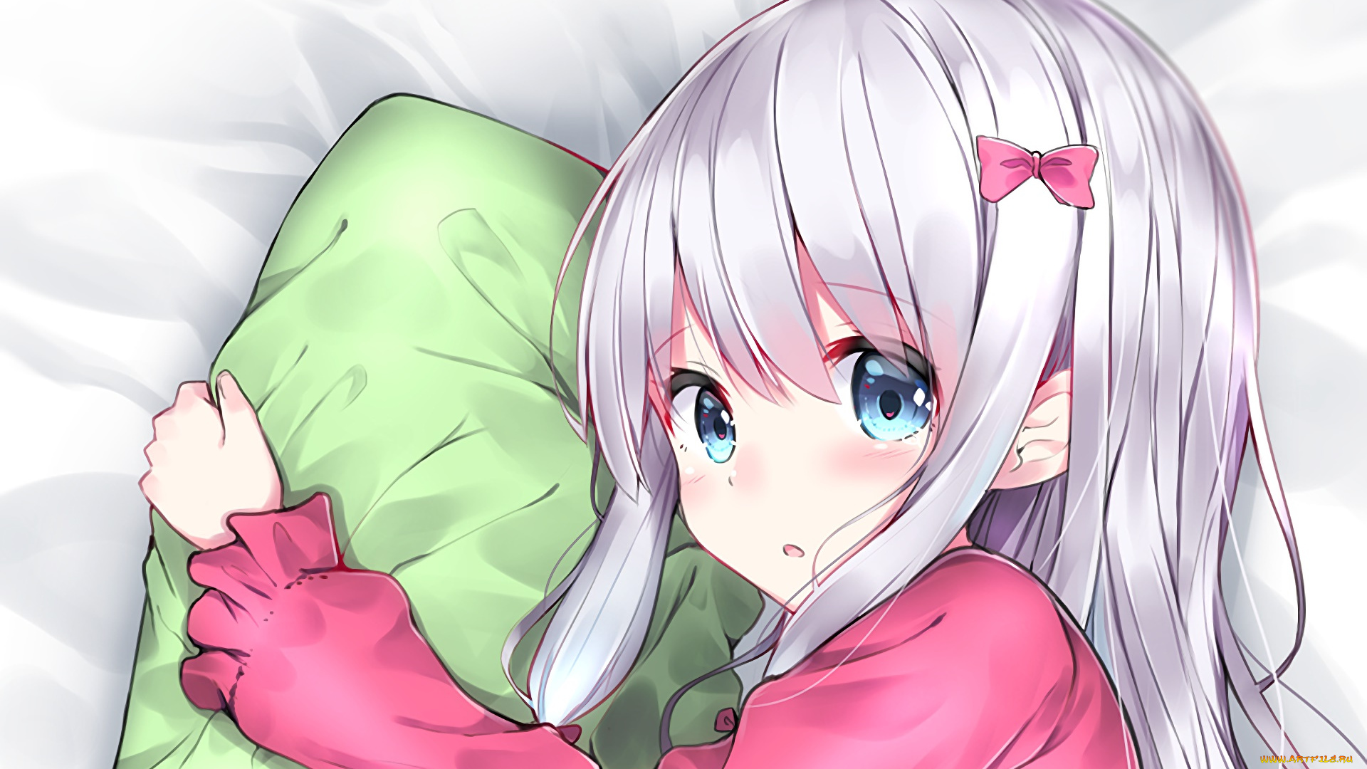 аниме, eromanga-sensei, девушка, фон, взгляд