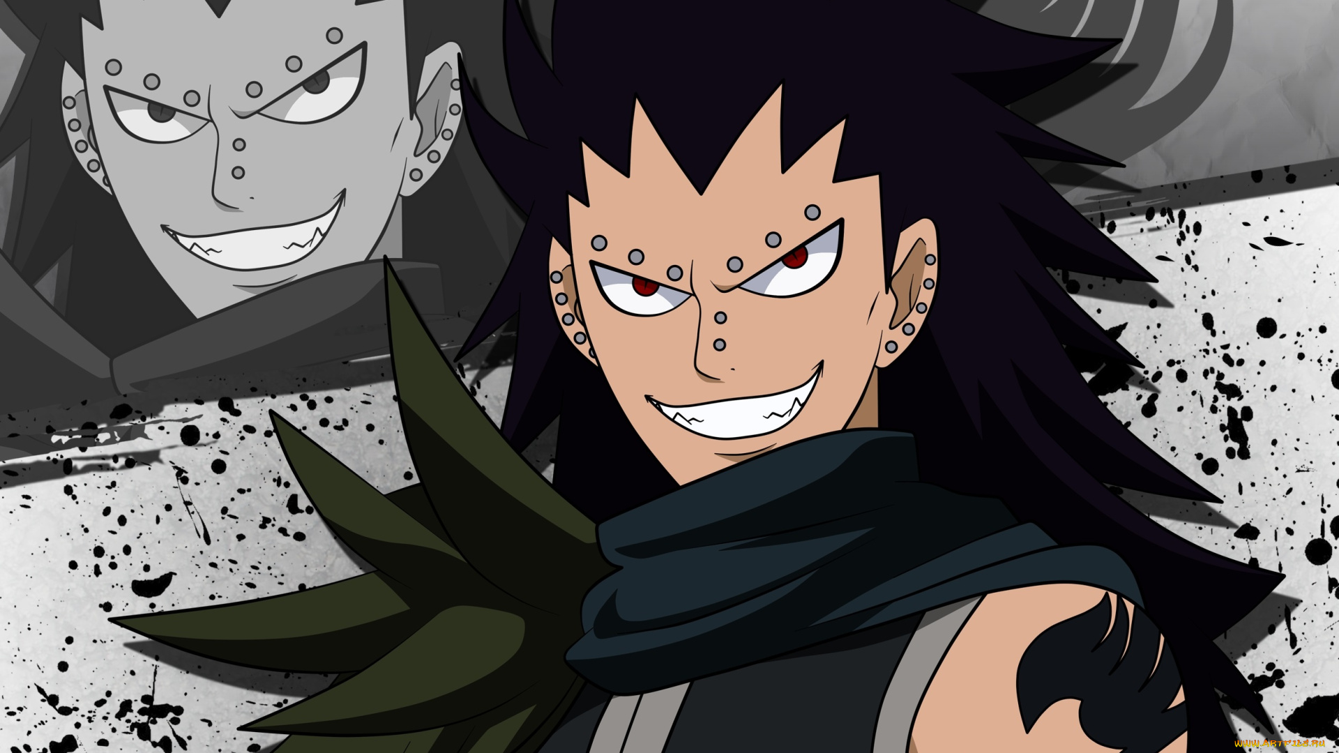 аниме, fairy, tail, гаджил