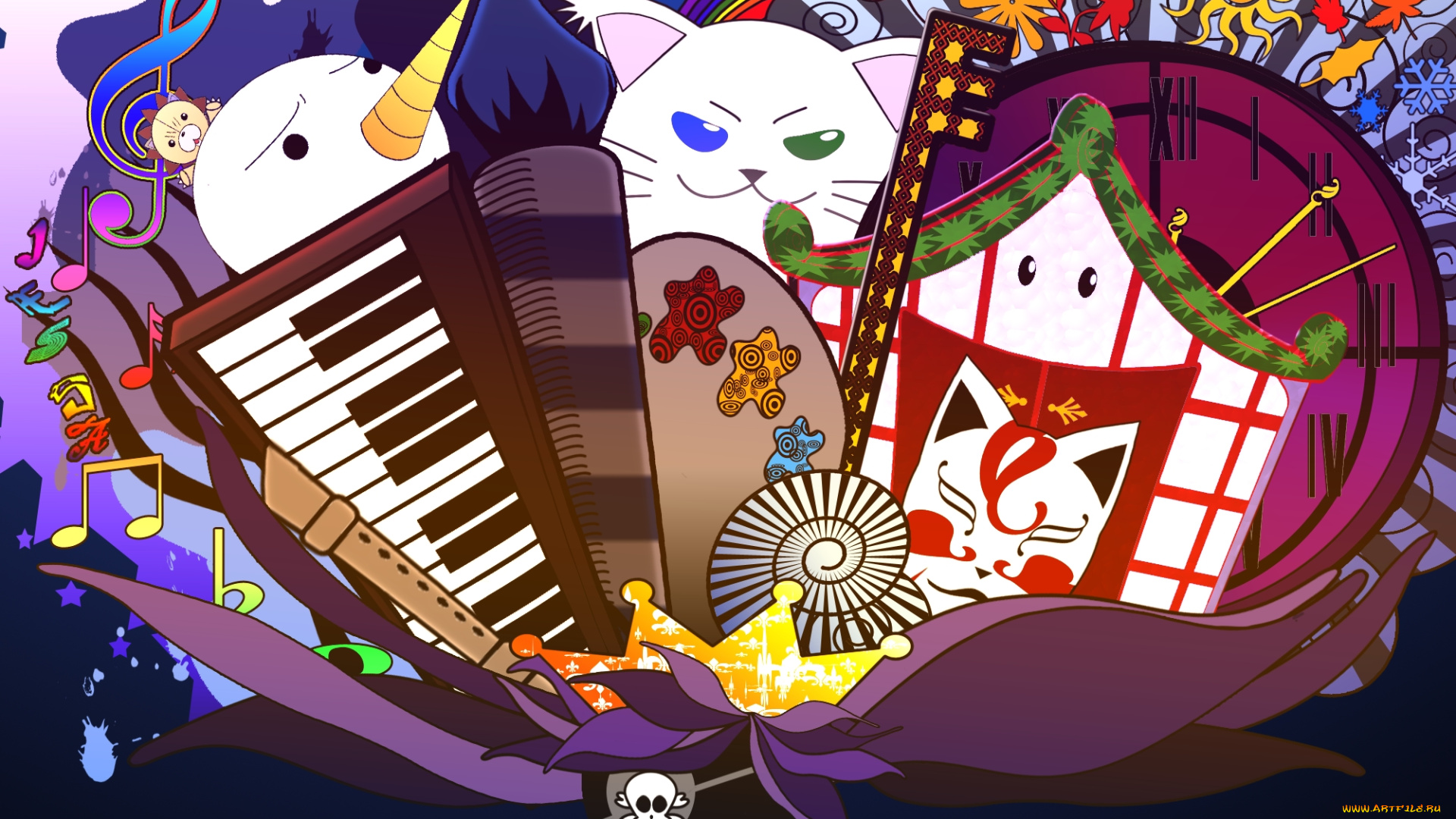 аниме, fairy, tail, плю