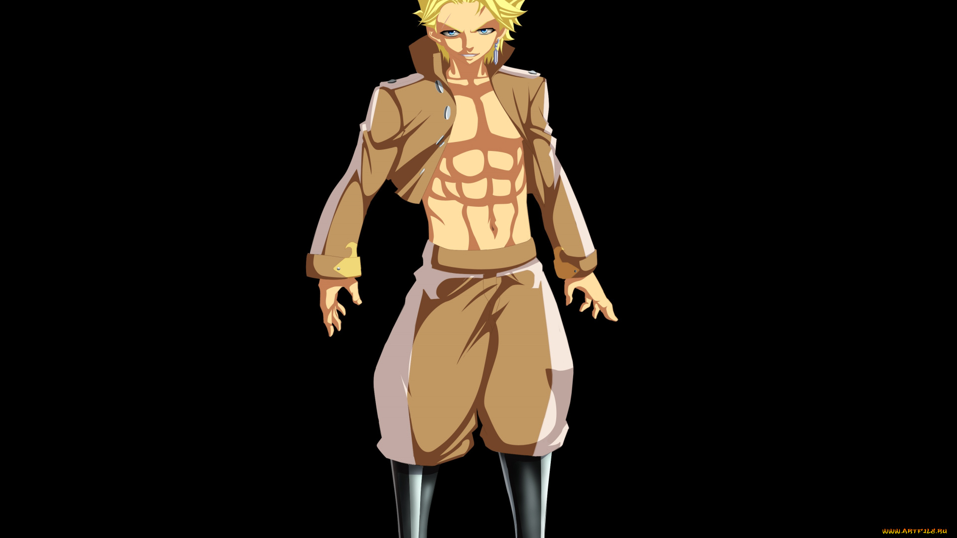 аниме, fairy, tail, стинг