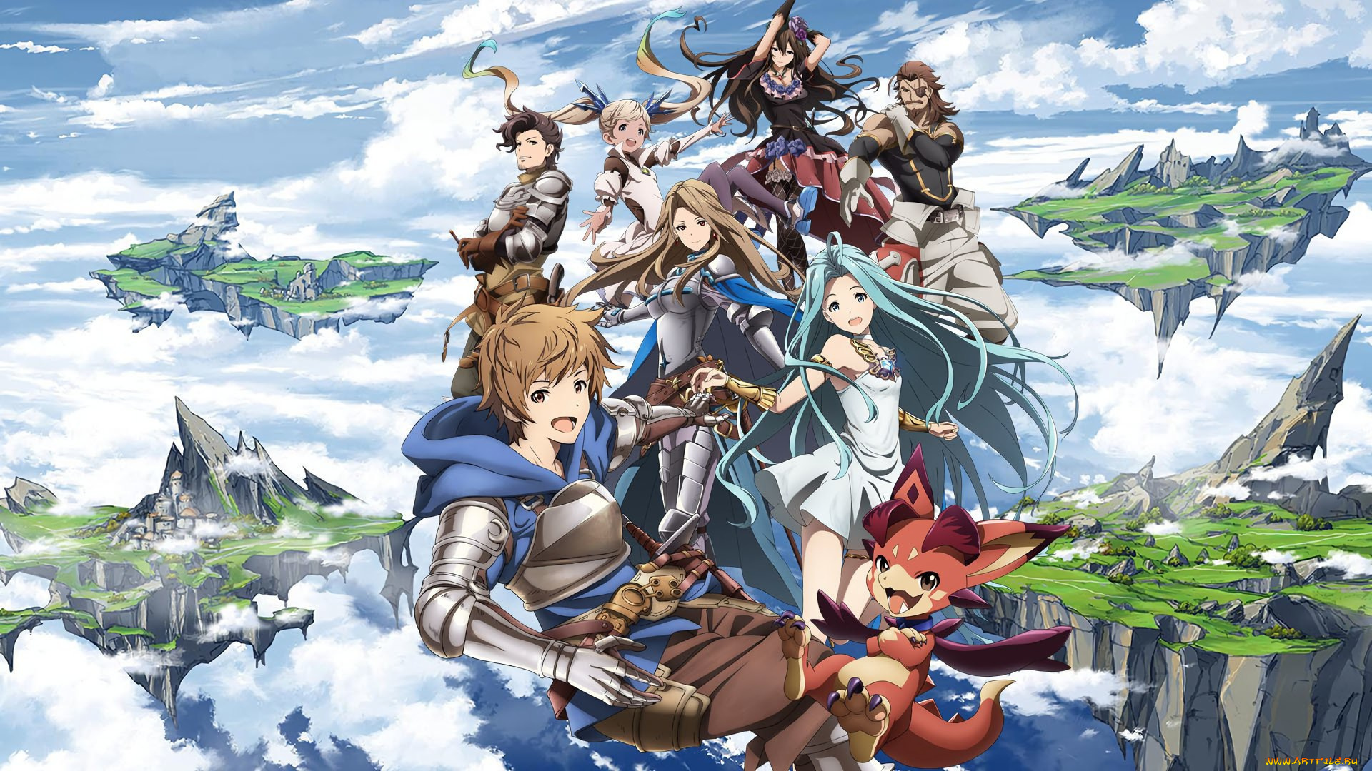 аниме, granblue, fantasy, granblue, fantasy