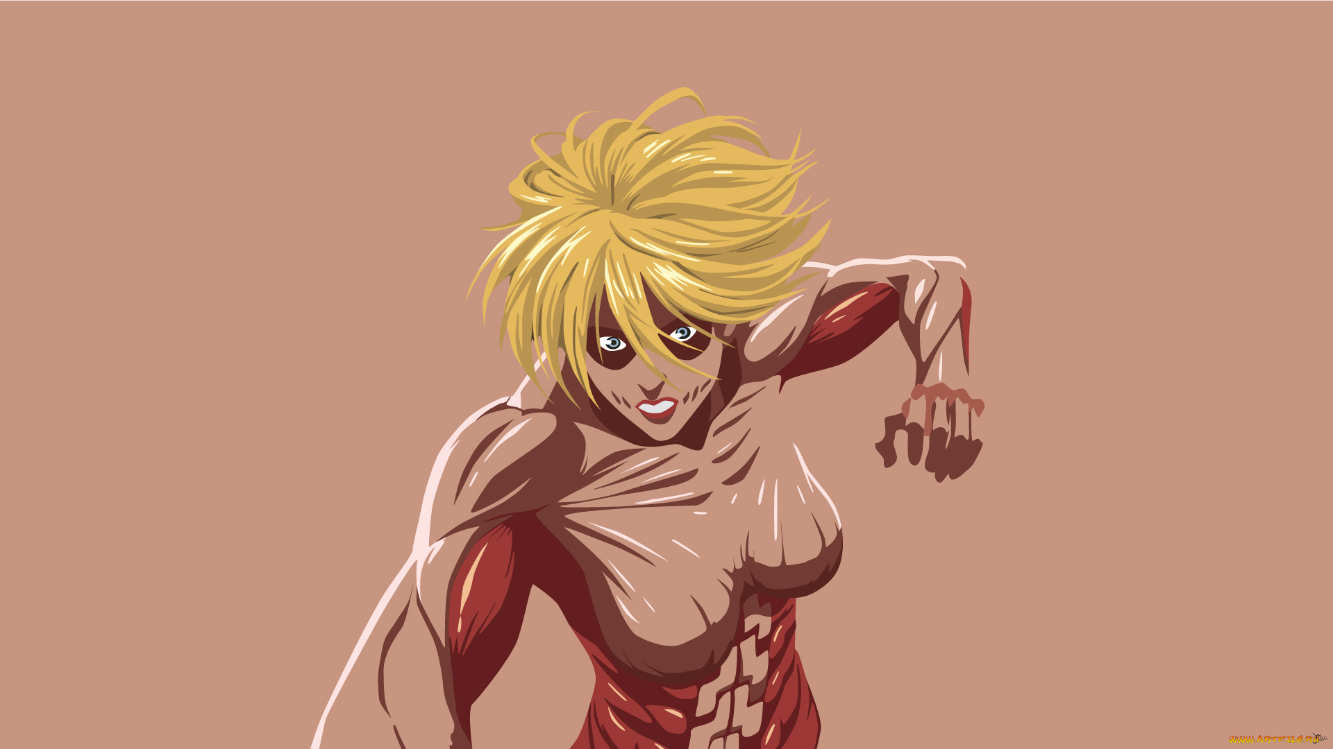 аниме, shingeki, no, kyojin, атака, титанов