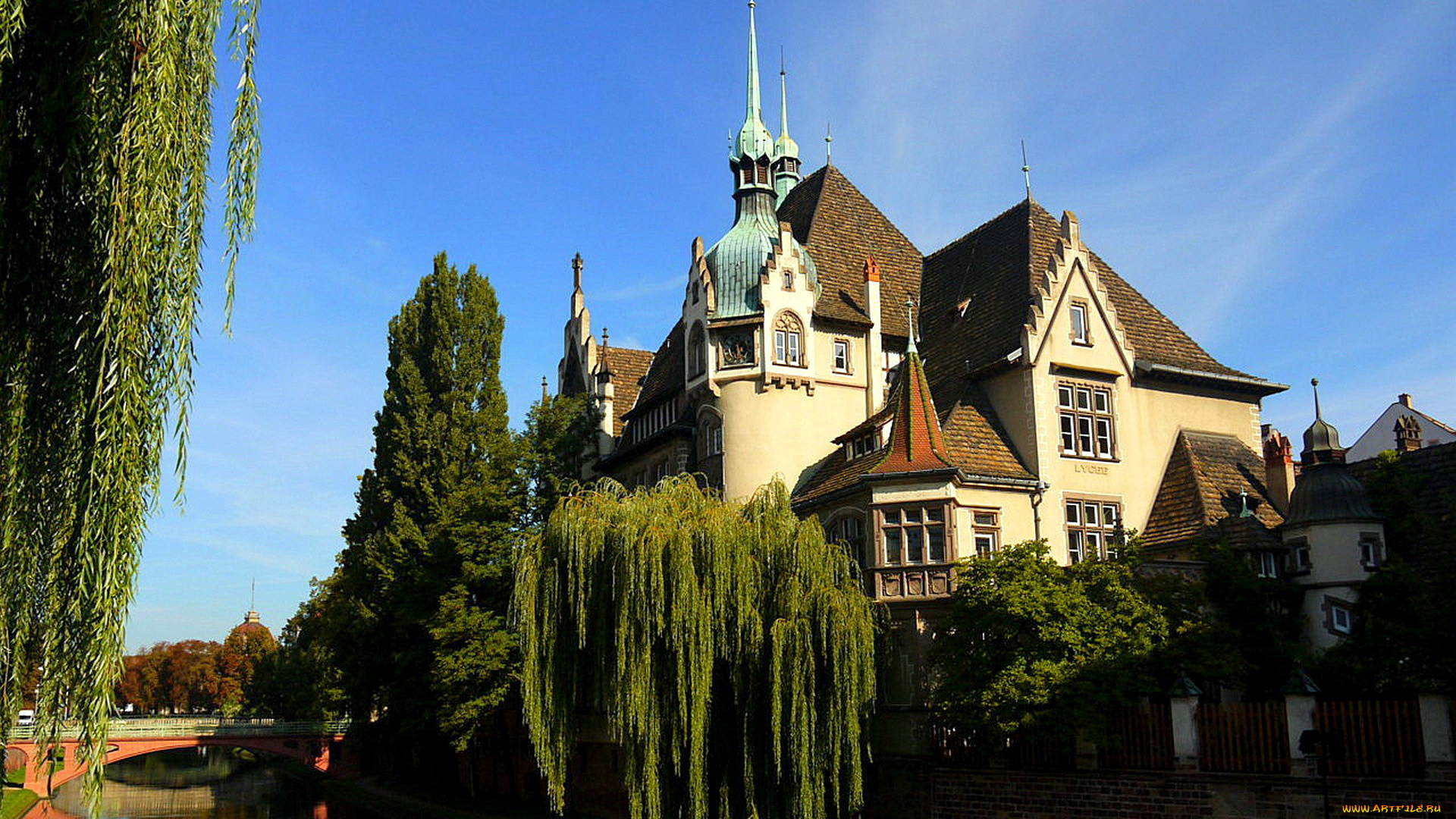 lycee, international, des, pontonniers, города, страсбург, , франция, lycee, international, des, pontonniers