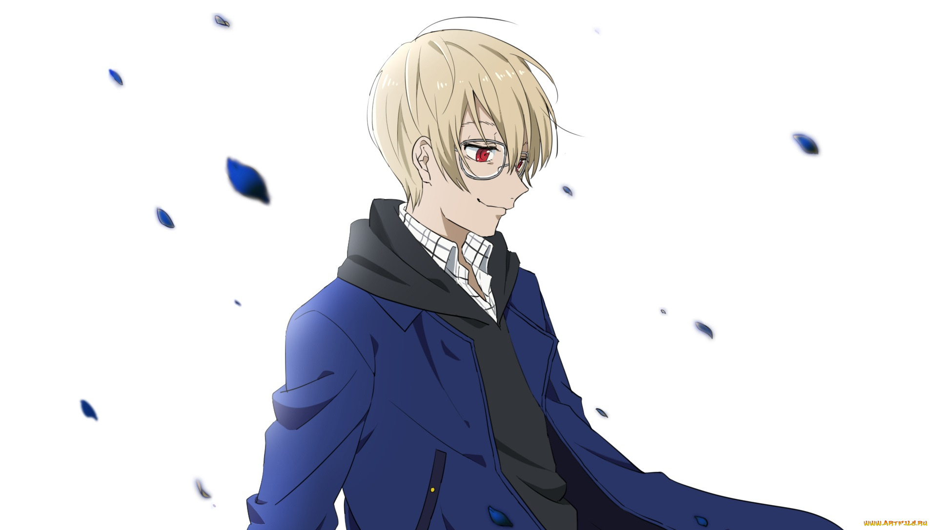 аниме, kekkai, sensen, парень