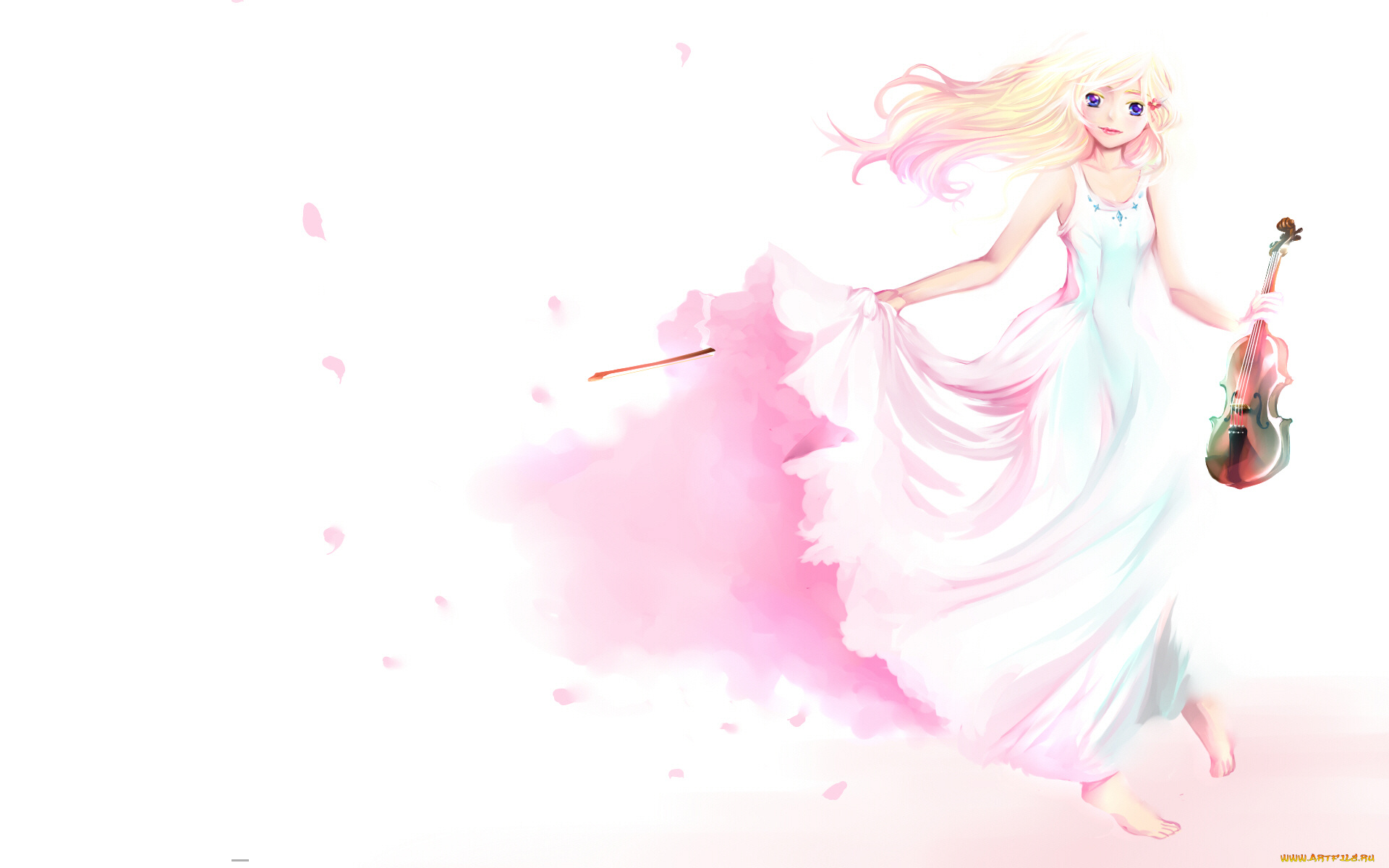 аниме, shigatsu, wa, kimi, no, uso, твоя, апрельская, ложь