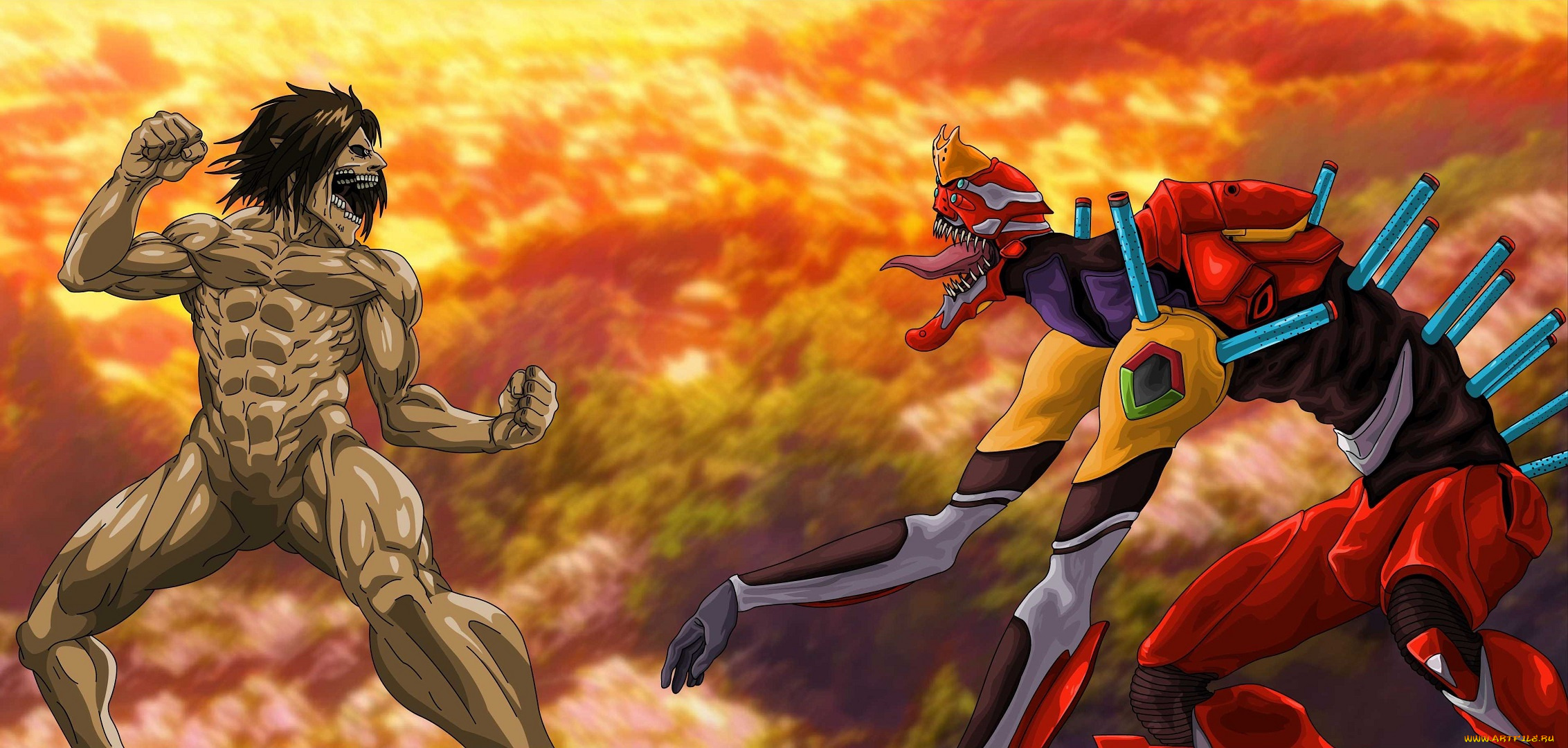 аниме, животные, , существа, neon, genesis, evangelion, battle, combat, fight, anime, alien, asiatic, eren, shingeki, no, kyojin, attack, on, titan, oriental, japanese, manga