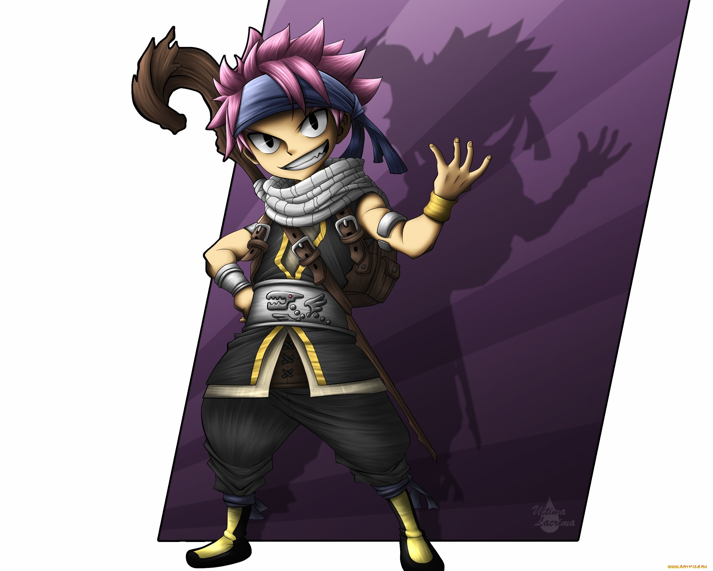 аниме, fairy, tail, нацу