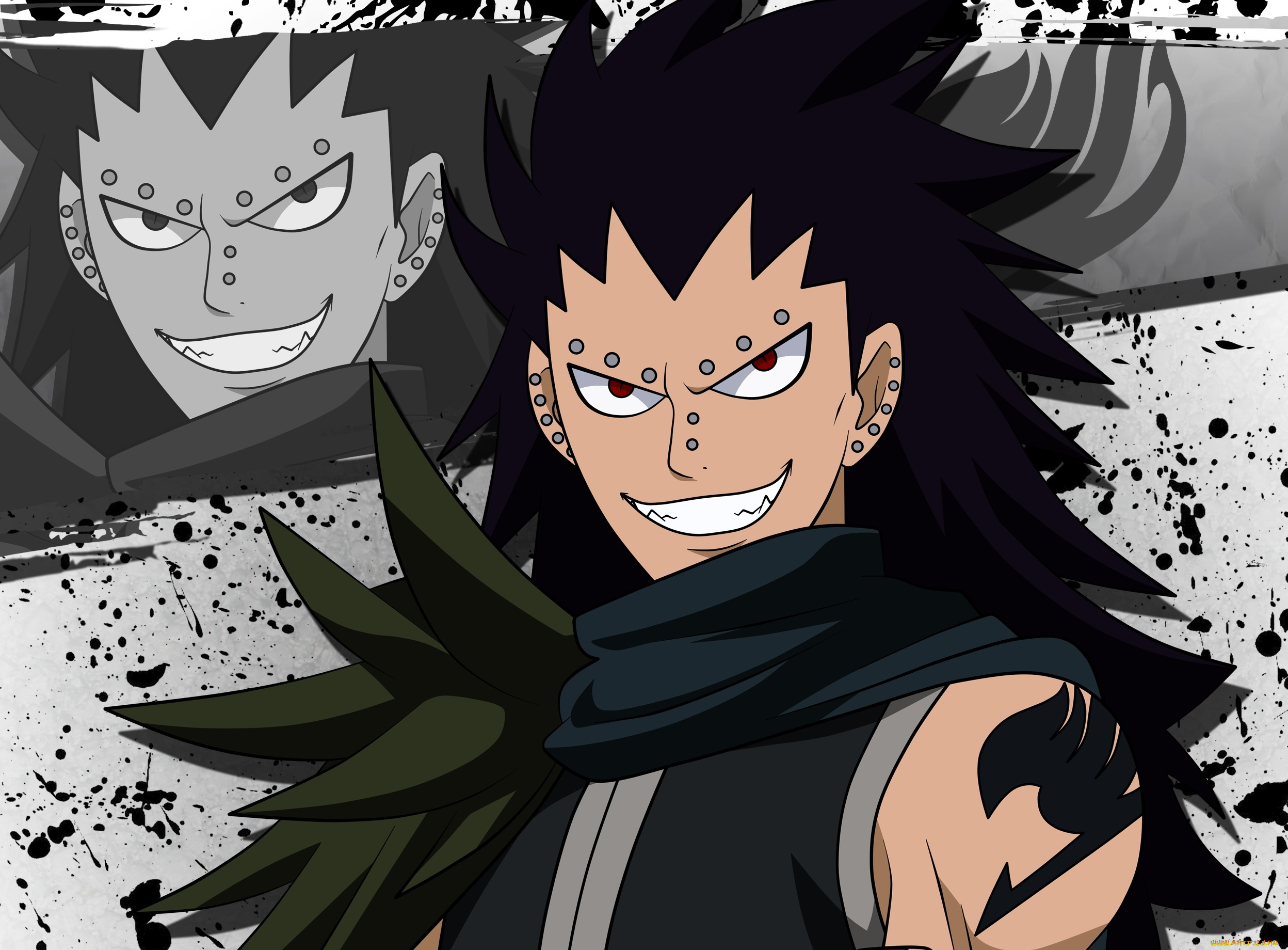 аниме, fairy, tail, гаджил