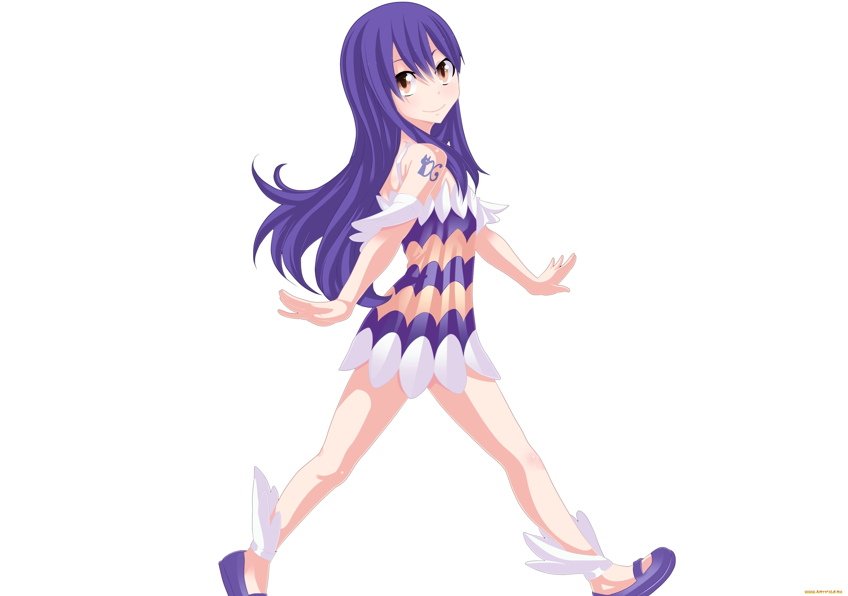 аниме, fairy, tail, венди