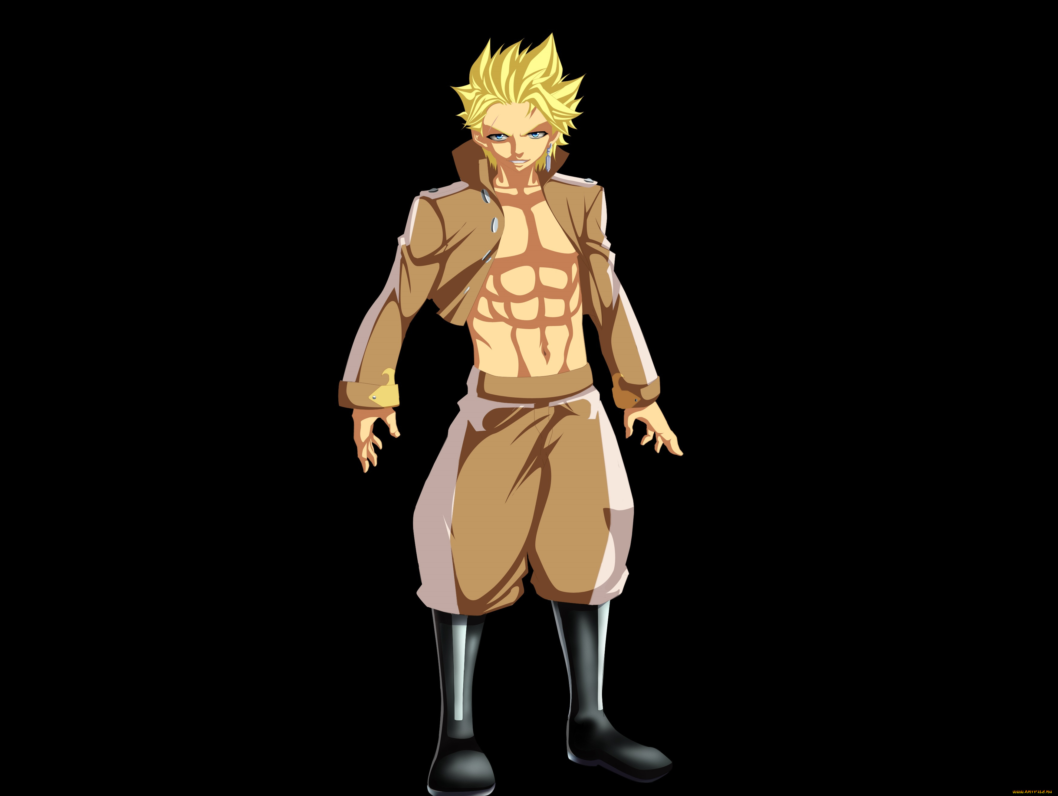 аниме, fairy, tail, стинг