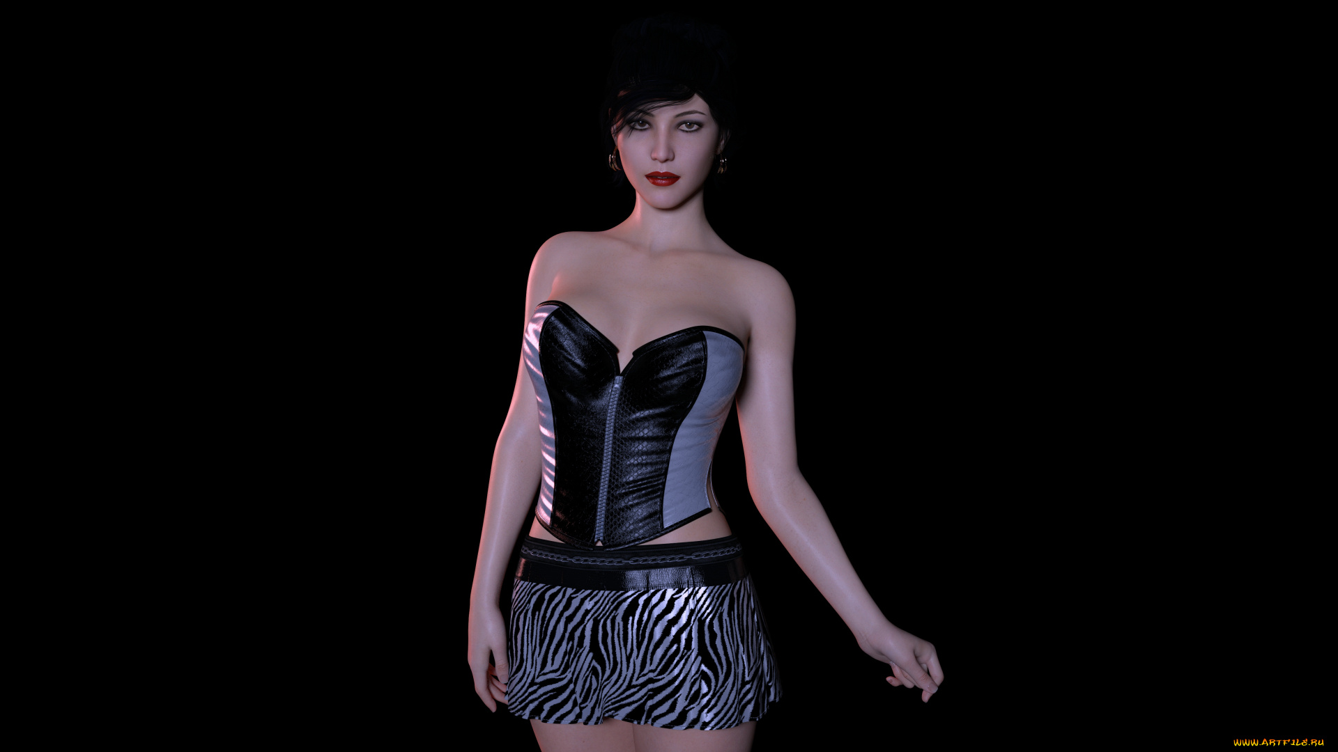 3д, графика, люди, , people, фон, взгляд, девушка