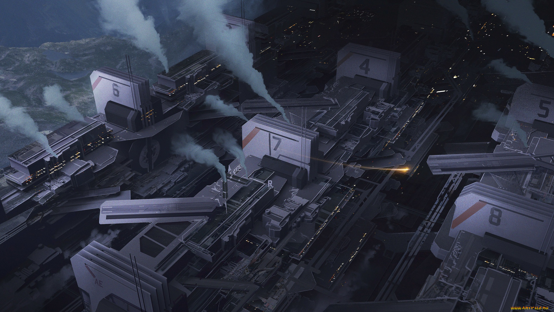 фэнтези, космические, корабли, , звездолеты, , станции, летательный, аппарат, space, platforms, acceleration, gate