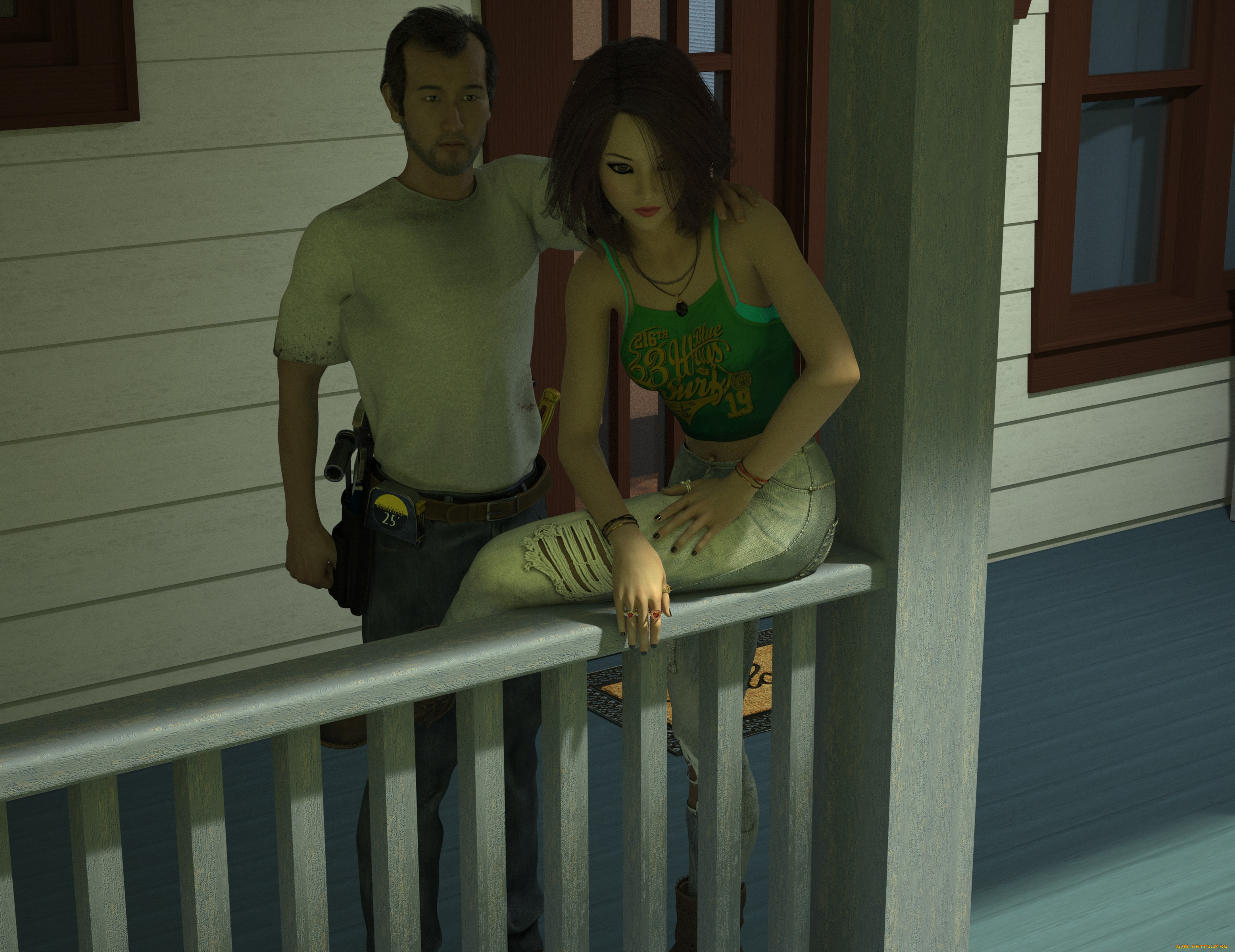 3д, графика, люди, , people, фон, взгляд, девушка