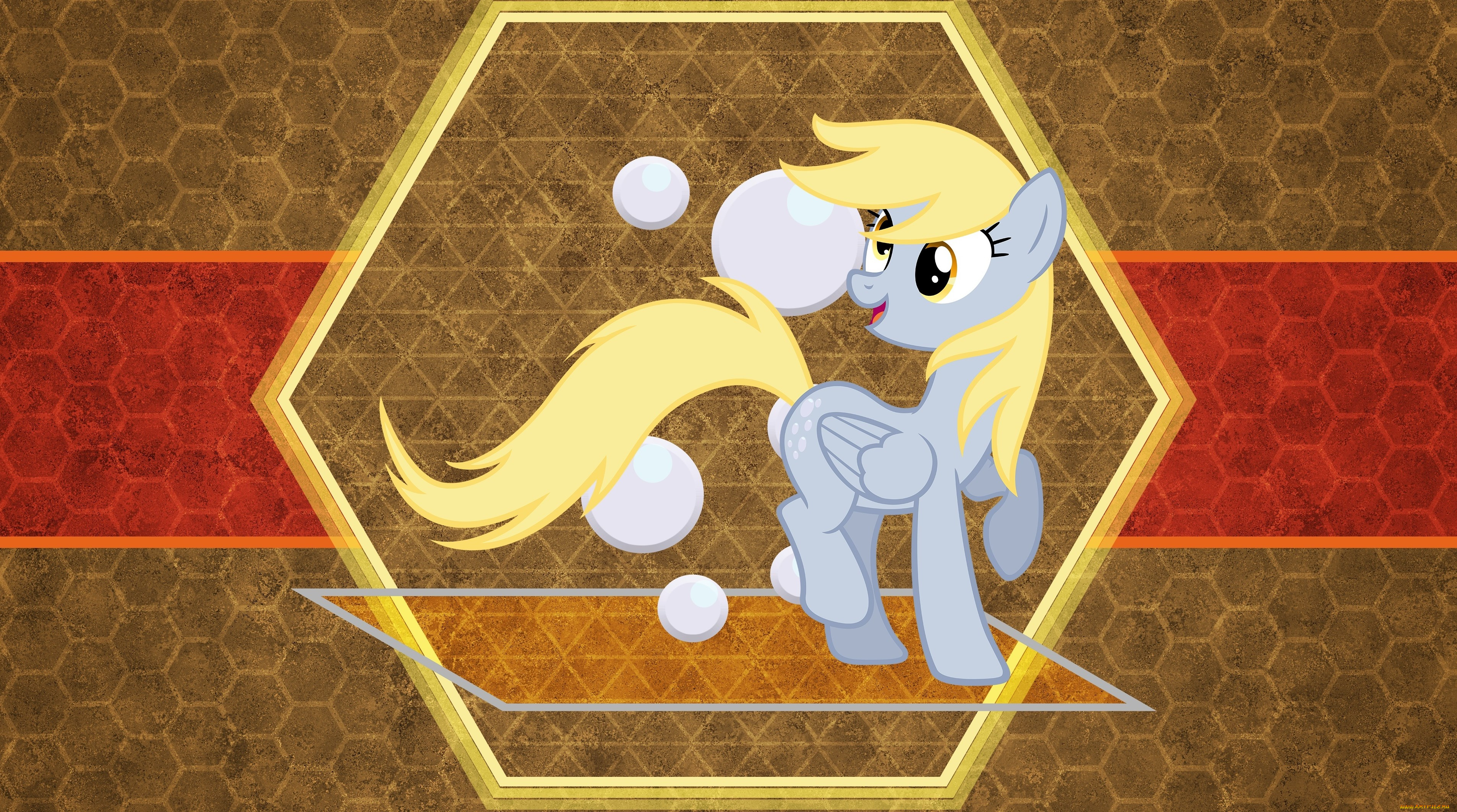 мультфильмы, my, little, pony, фон, пони