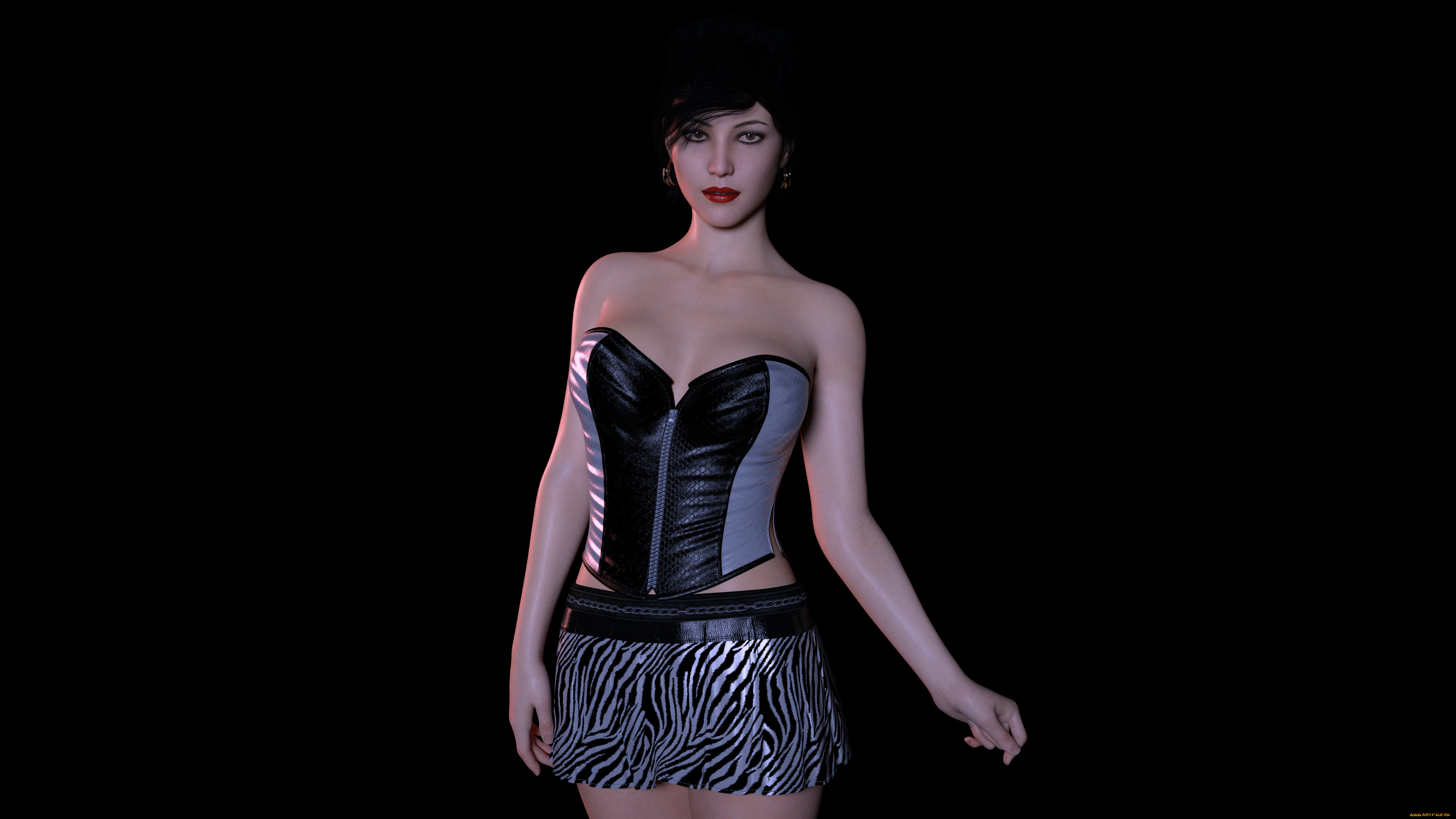 3д, графика, люди, , people, фон, взгляд, девушка