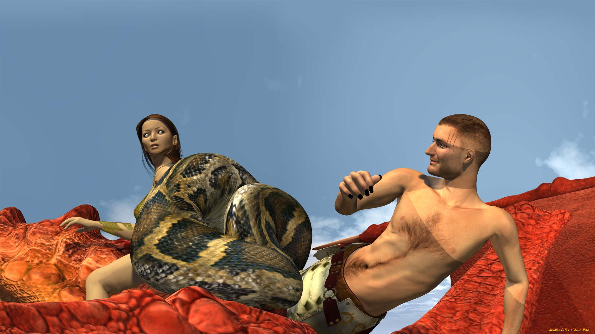 3д, графика, фантазия, , fantasy, взгляд, фон, девушка