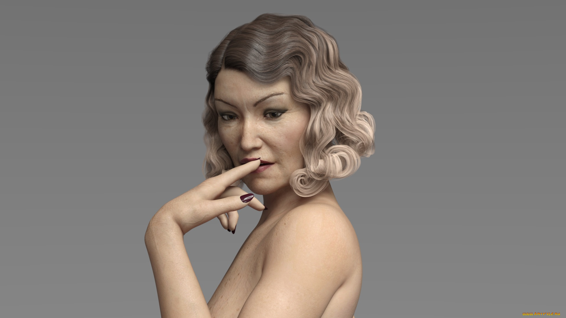 3д, графика, люди, , people, фон, взгляд, девушка