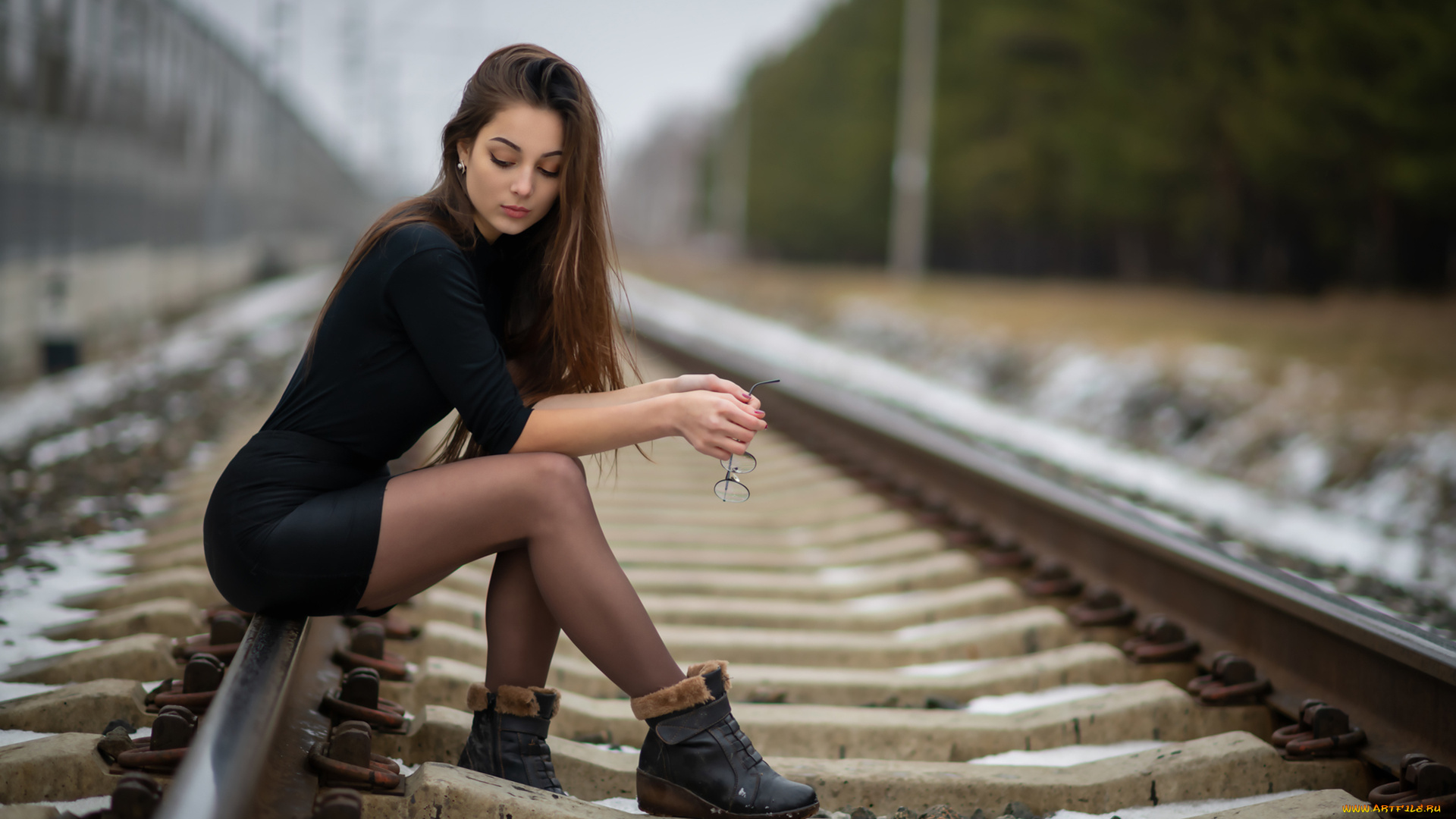 девушки, -, брюнетки, , шатенки, красивая, девушка