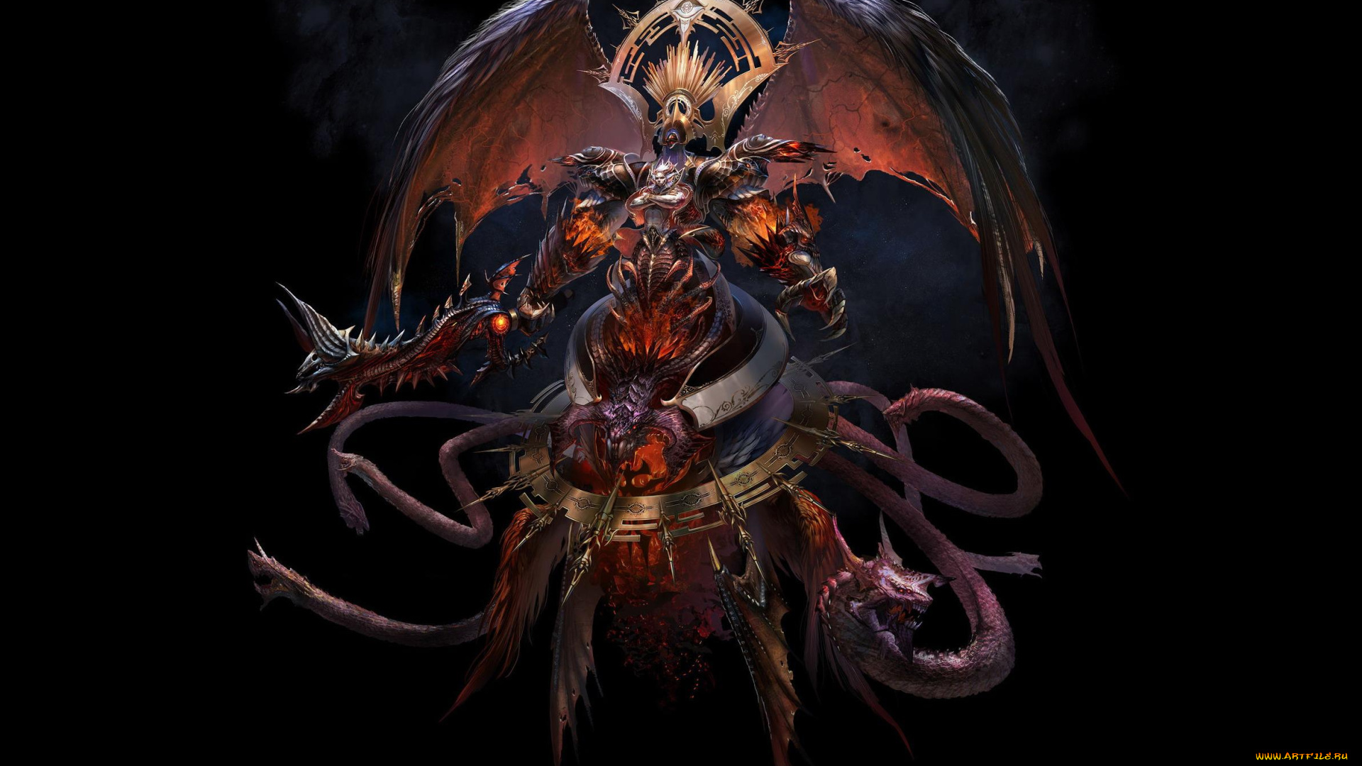 видео, игры, ---другое, демон, монстр