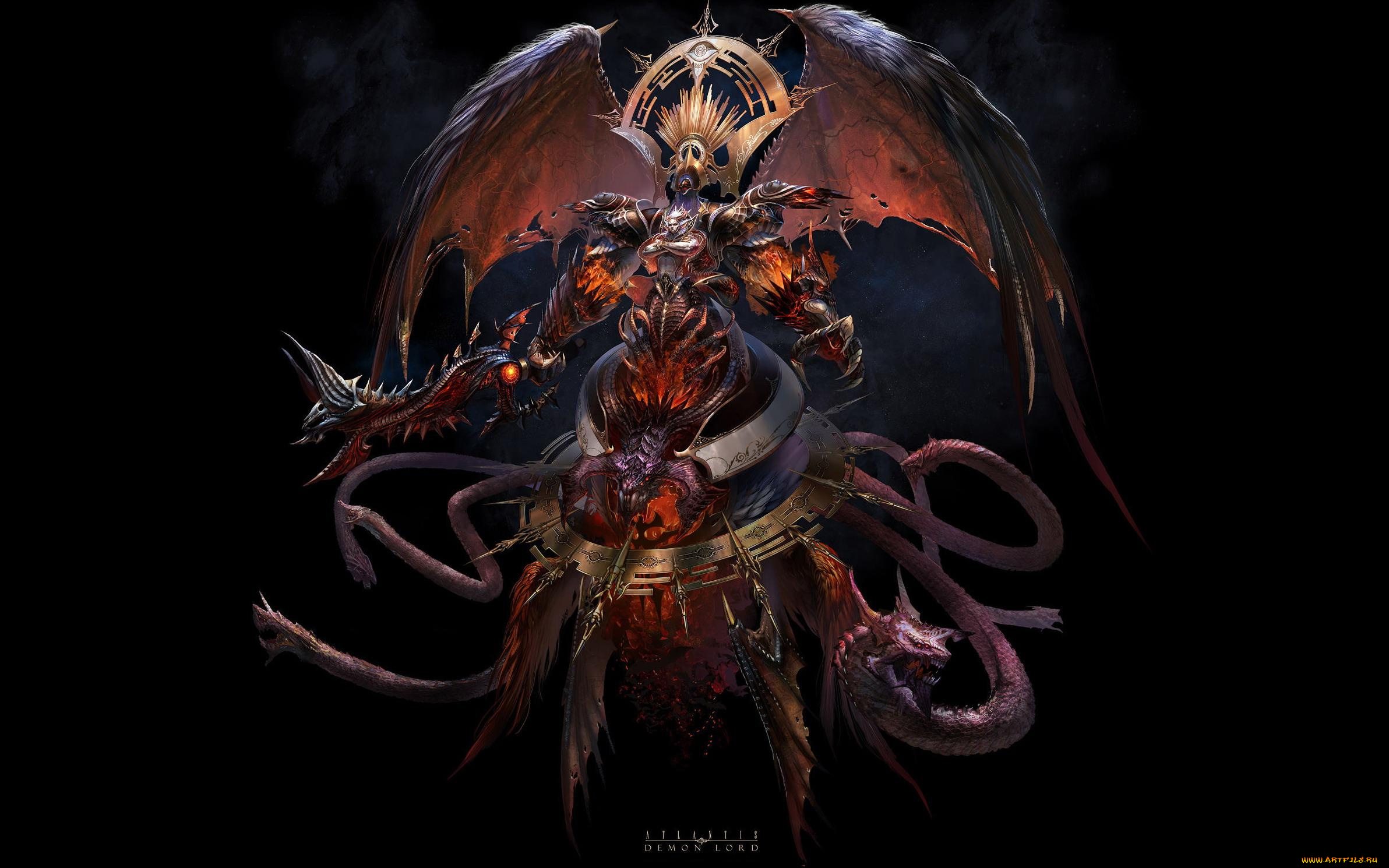 видео, игры, ---другое, демон, монстр