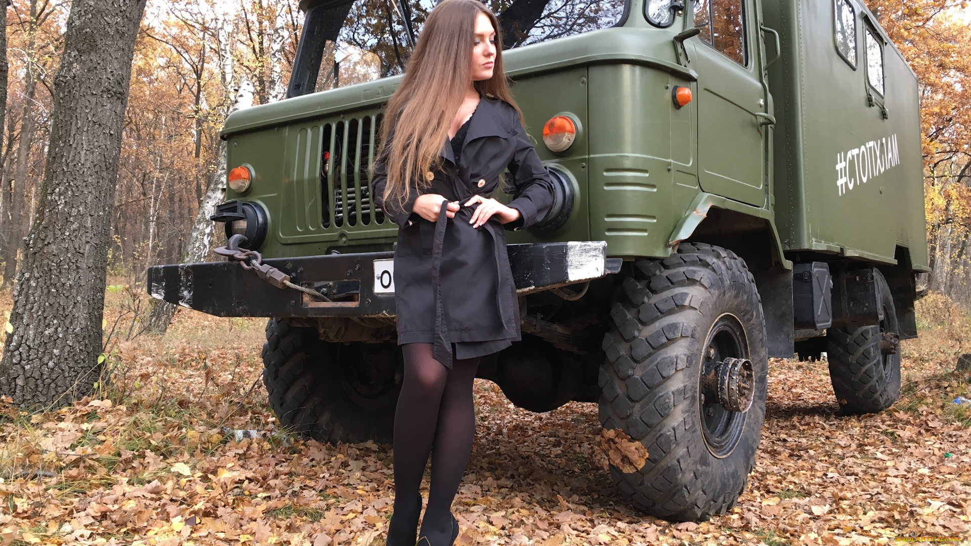 газ-, 66, автомобили, -авто, с, девушками, газ-, 66, автомобиль, шишига, девушка