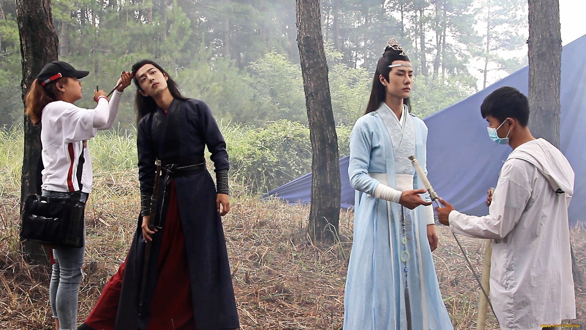 разное, знаменитости, ван, ибо, сяо, чжань, костюмы, люди, съемки