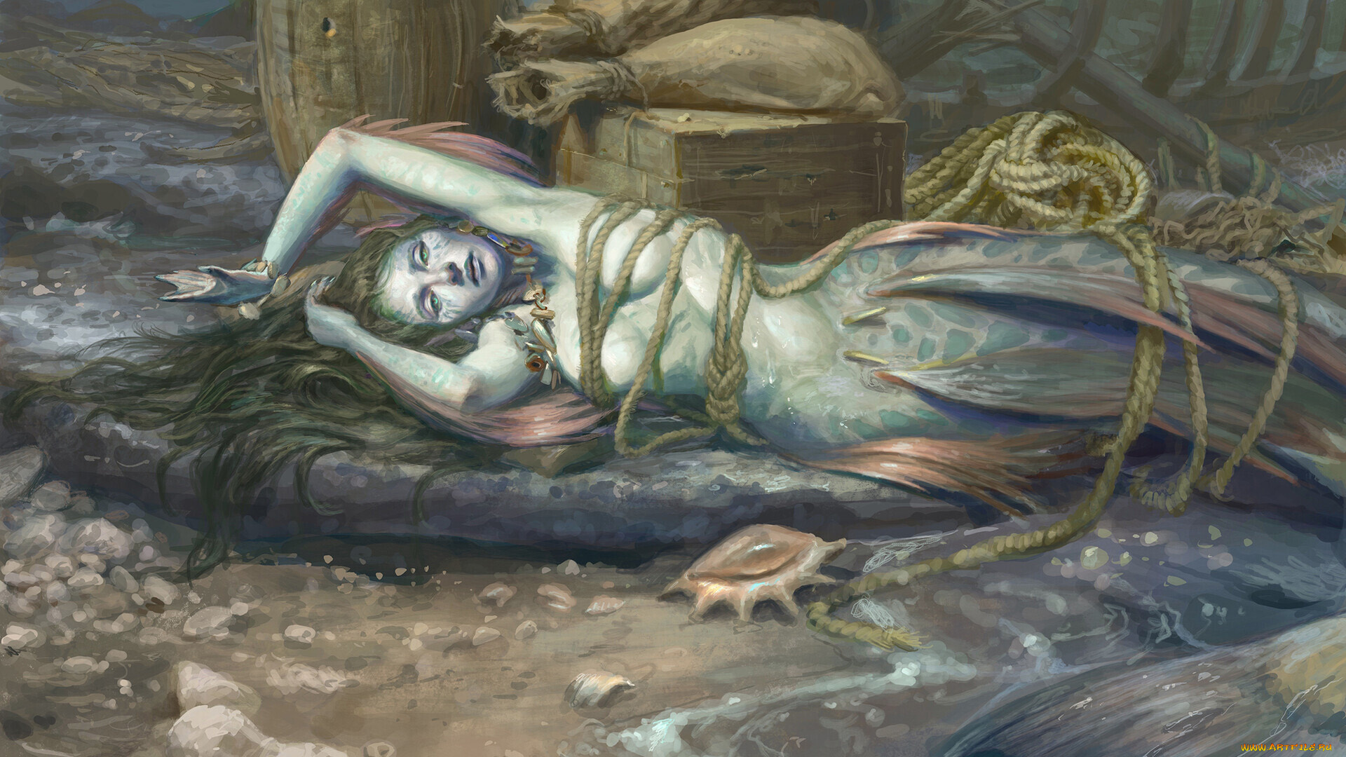 фэнтези, русалки, русалка