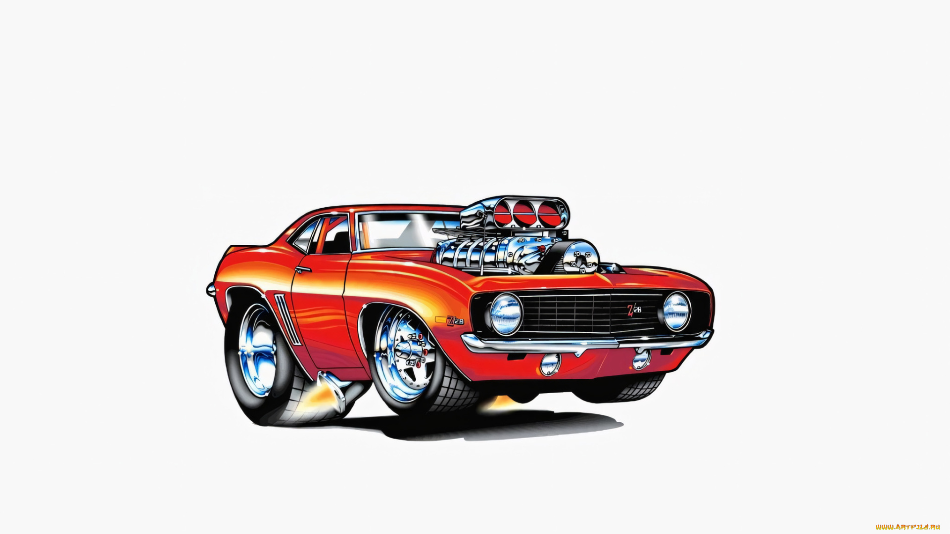 295533, рисованное, авто, мото, автомобиль