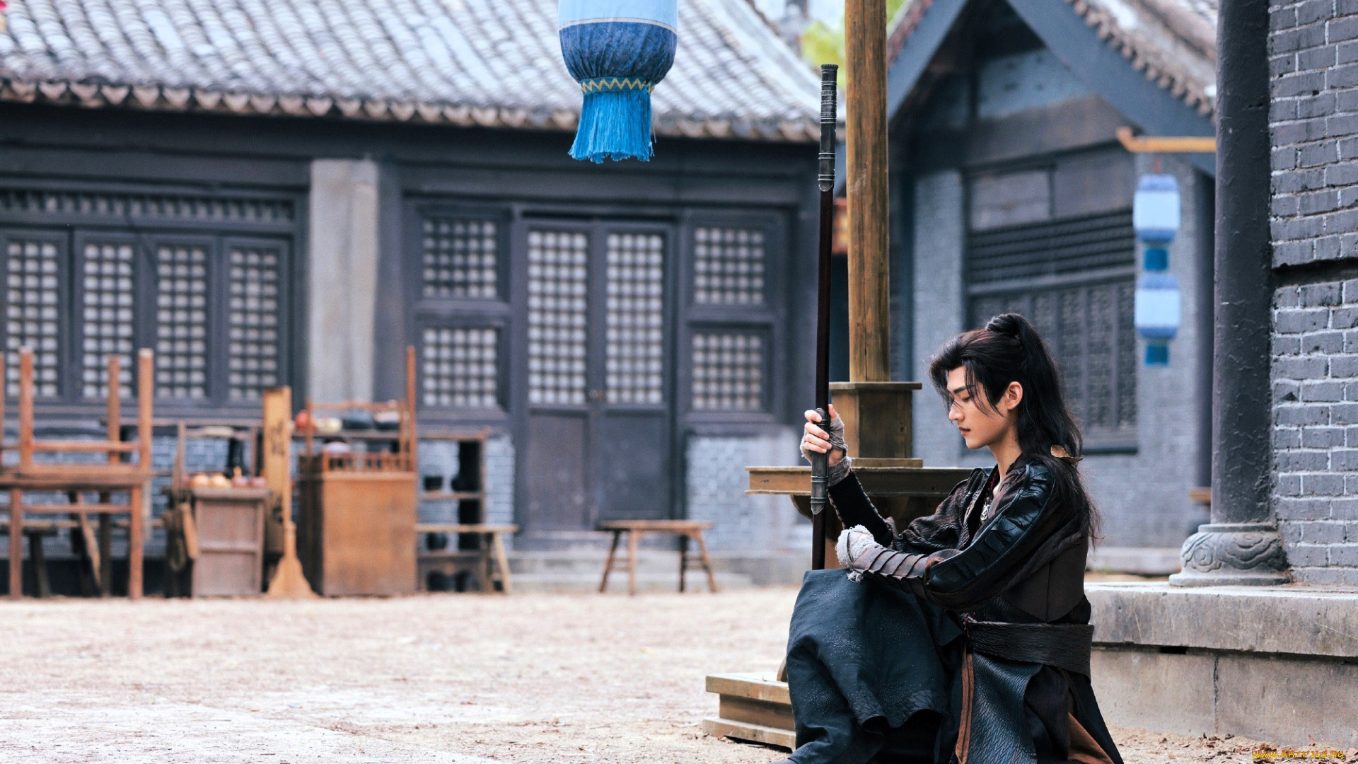 a, moment, but, forever, кино, фильмы, парень, посох, селение, дома