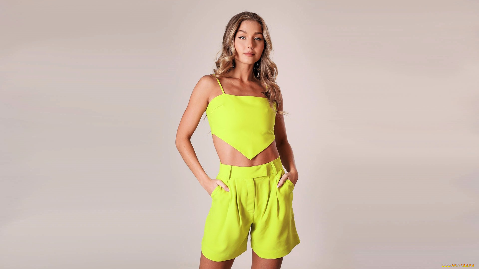 девушки, tara, goddard, блондинка, топ, шорты