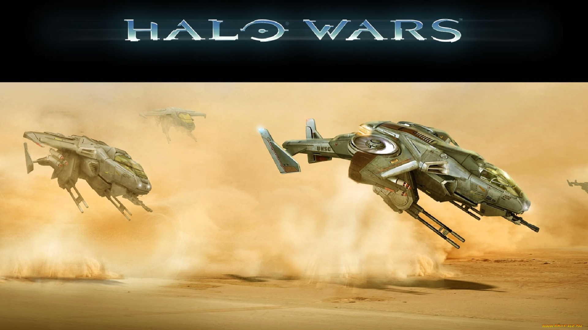 видео, игры, halo, wars, пустыня, песо, техника