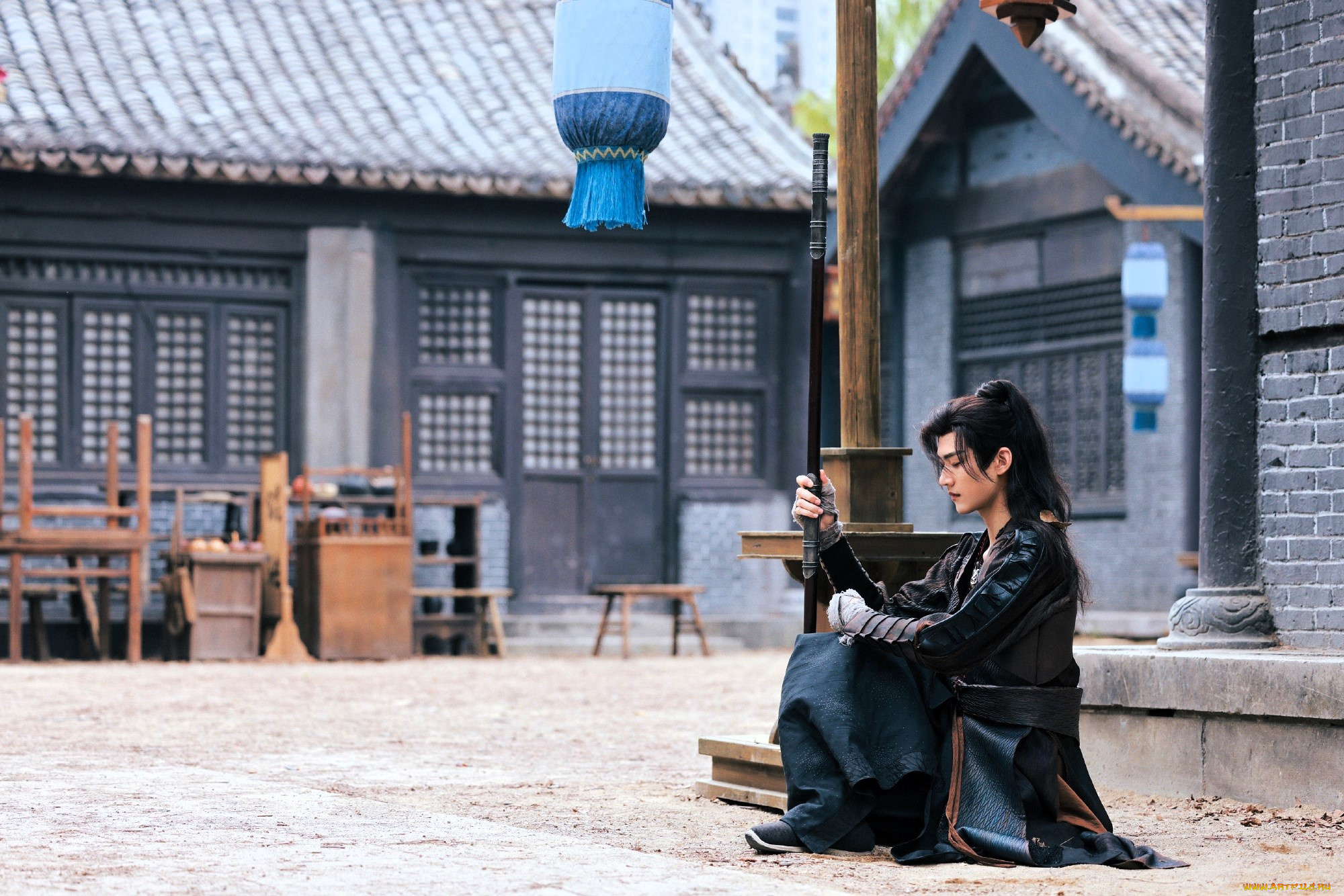 a, moment, but, forever, кино, фильмы, парень, посох, селение, дома