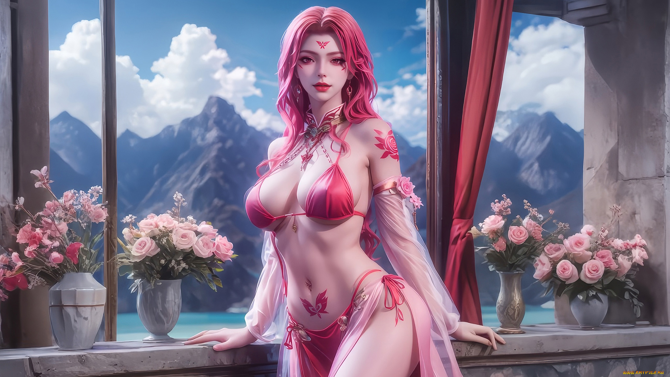 фэнтези, девушки, красивая, девушка