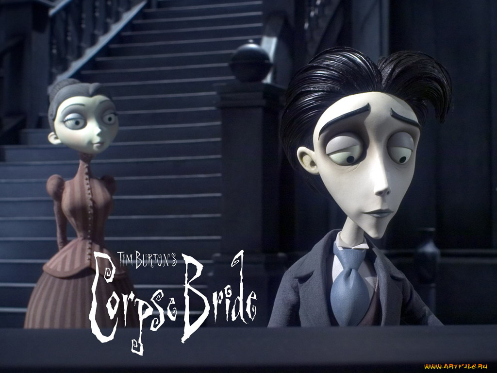 corpse, bride, мультфильмы