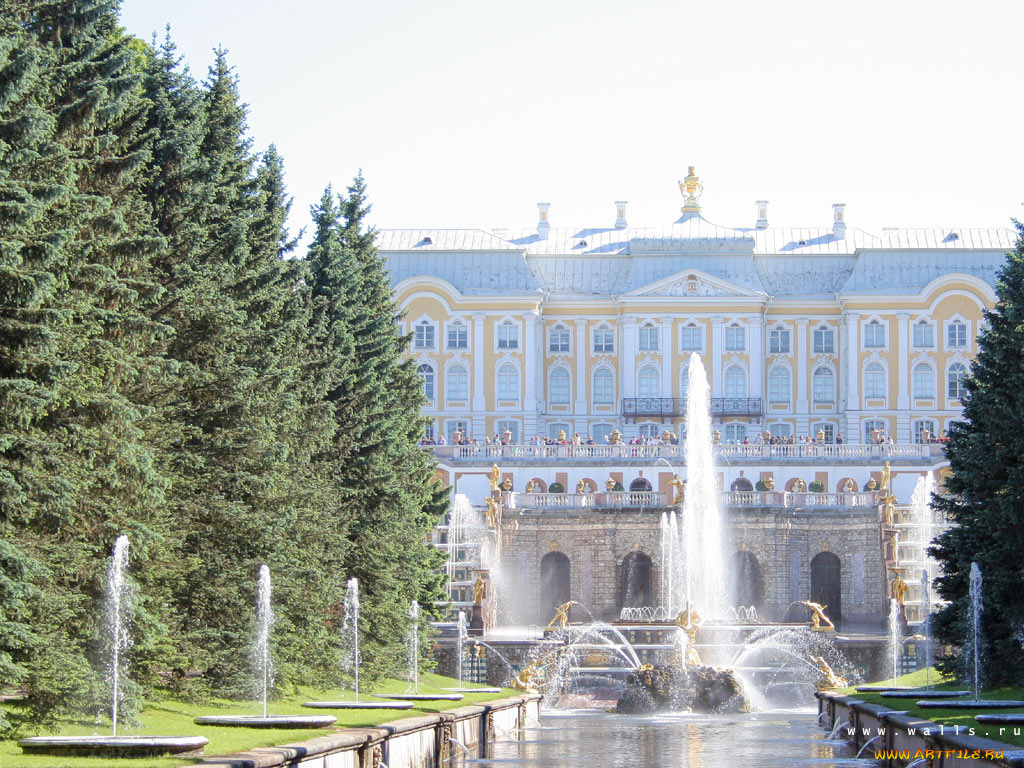 города, санкт, петербург, петергоф, россия